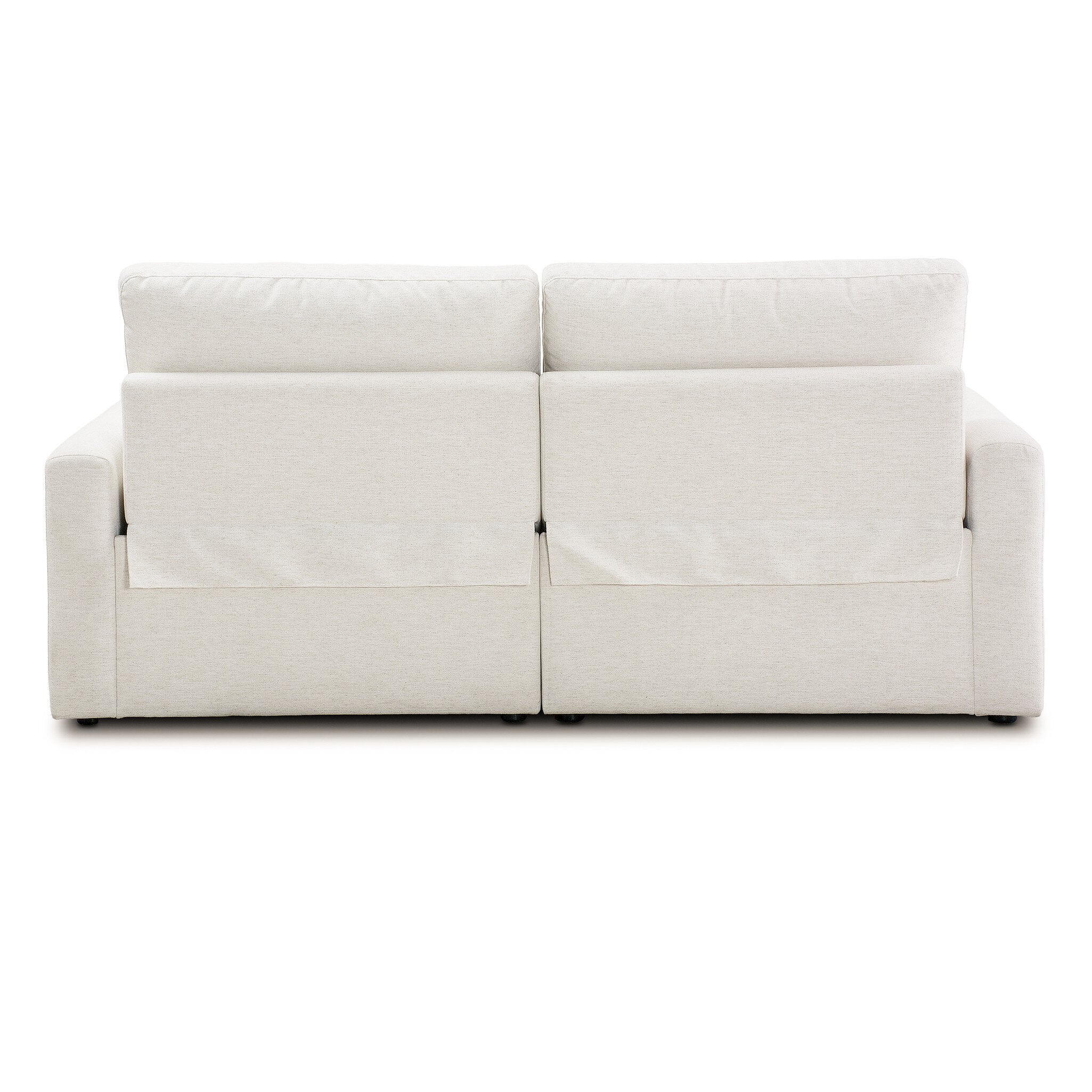 Four Hands Tillery Power Recliner 2-Piece Sectional — Crypton Nomad Snow
