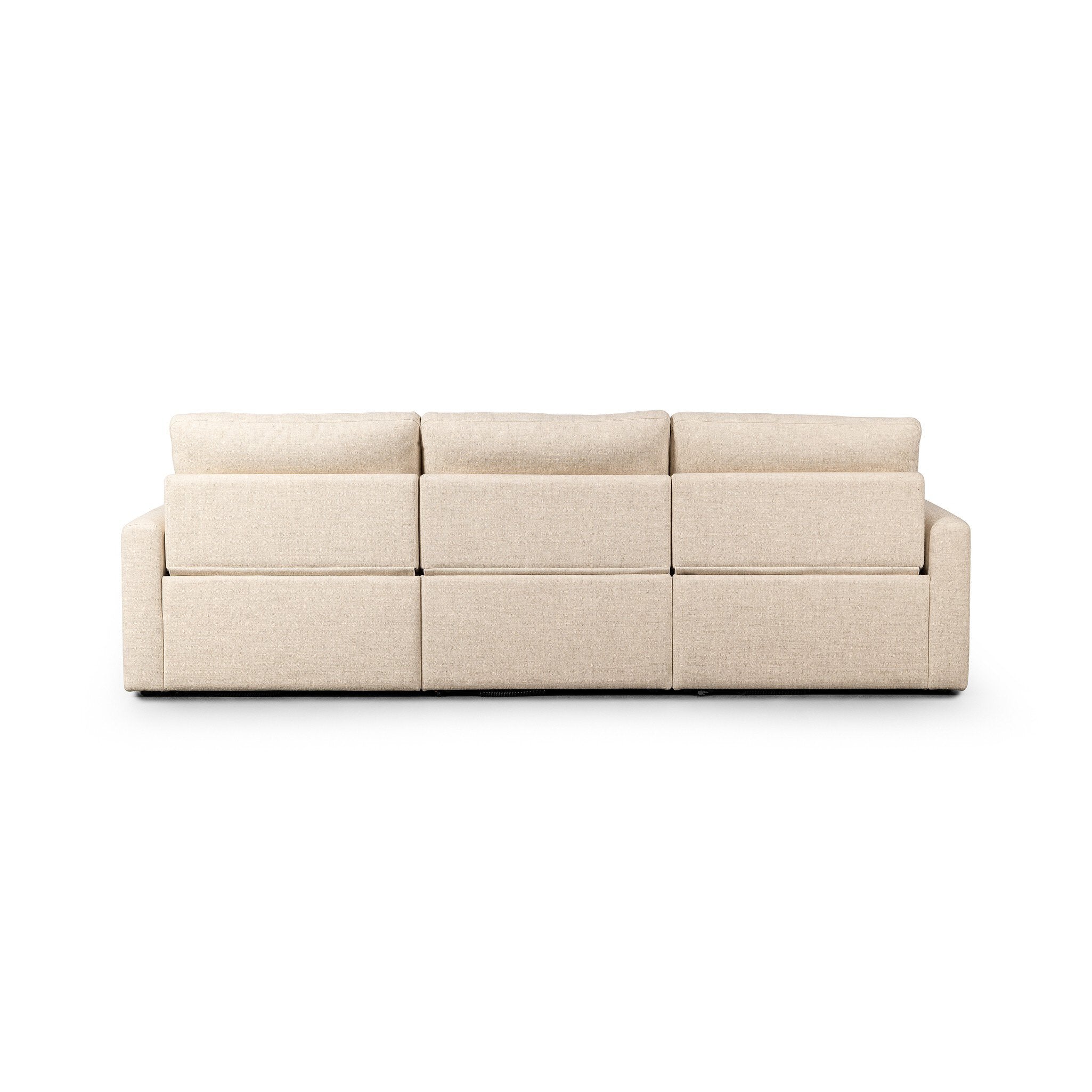 Four Hands Tillery Power Recliner 3-Piece Sectional — Antigo Natural