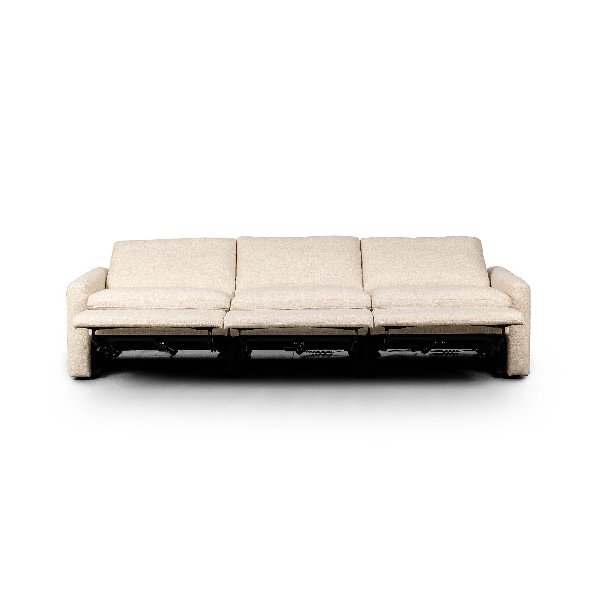 Four Hands Tillery Power Recliner 3-Piece Sectional — Antigo Natural