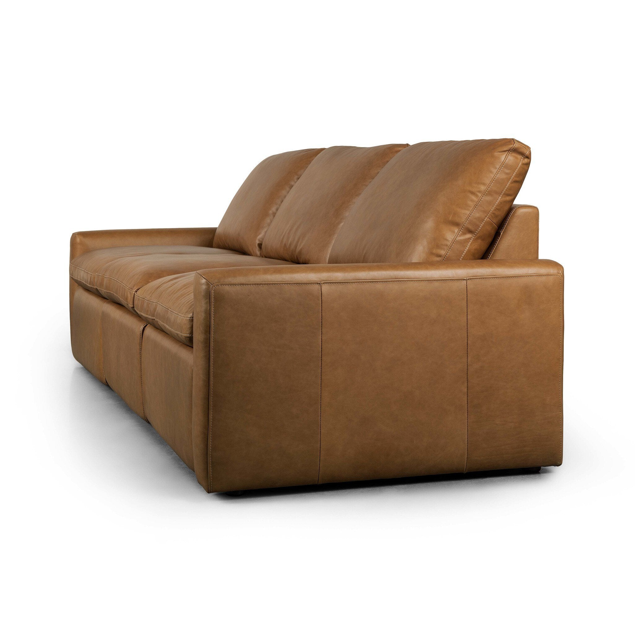Four Hands Tillery Power Recliner 3-Piece Sectional — Sonoma Butterscotch