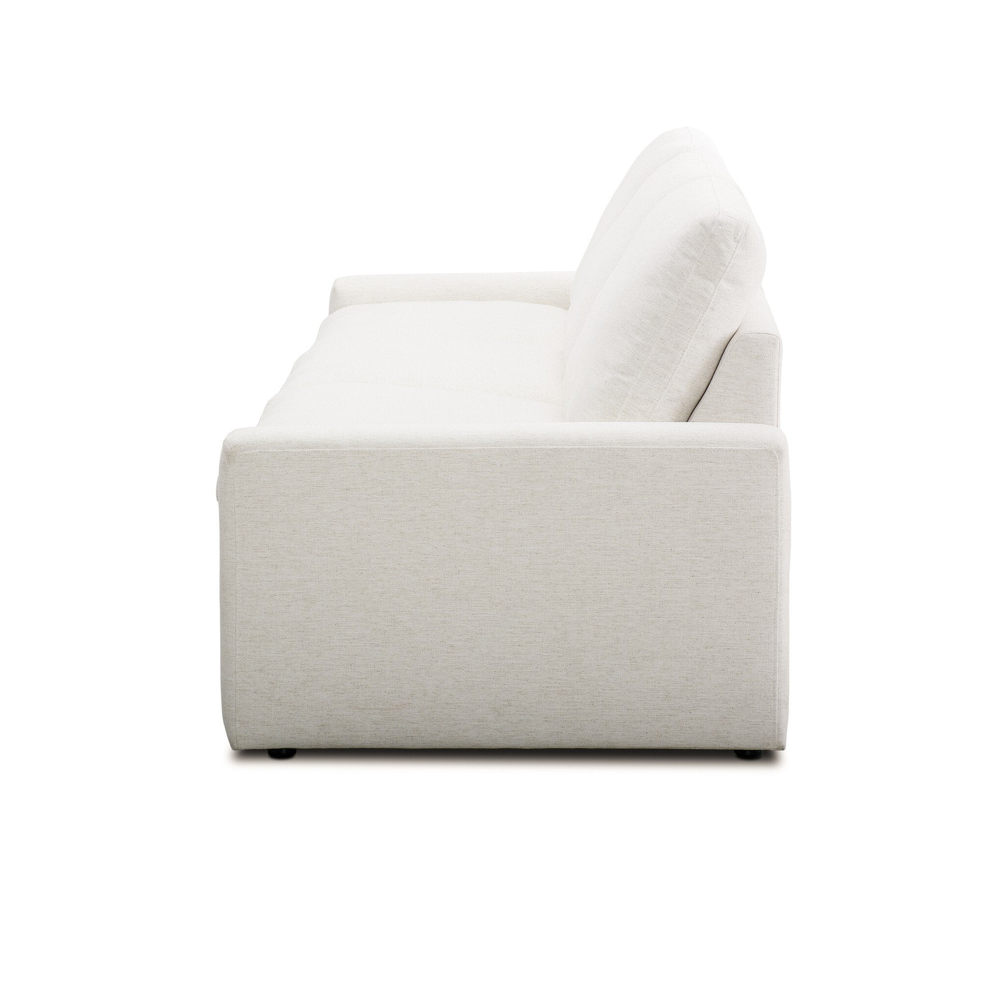 Four Hands Tillery Power Recliner 3-Piece Sectional — Crypton Nomad Snow