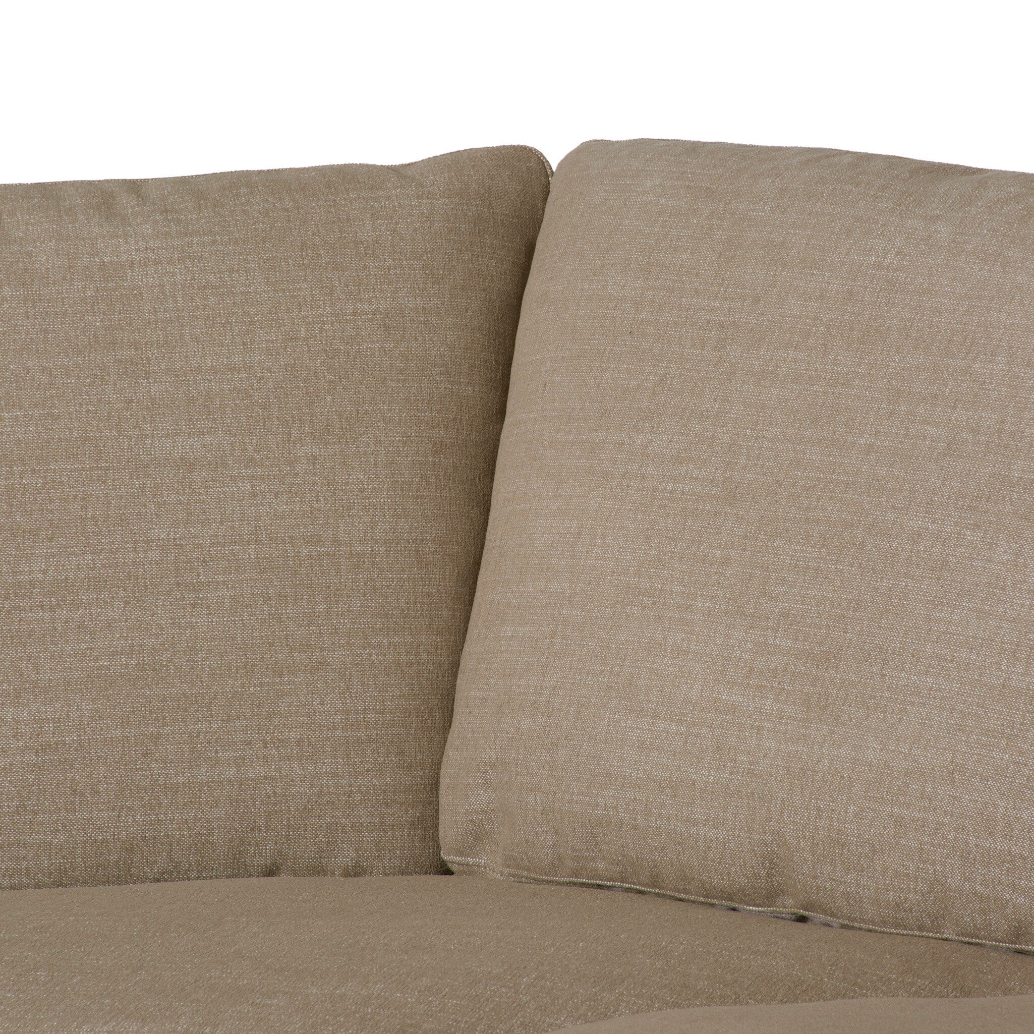 Four Hands Tillery Power Recliner 5-Piece Sectional — Crypton Nomad Taupe
