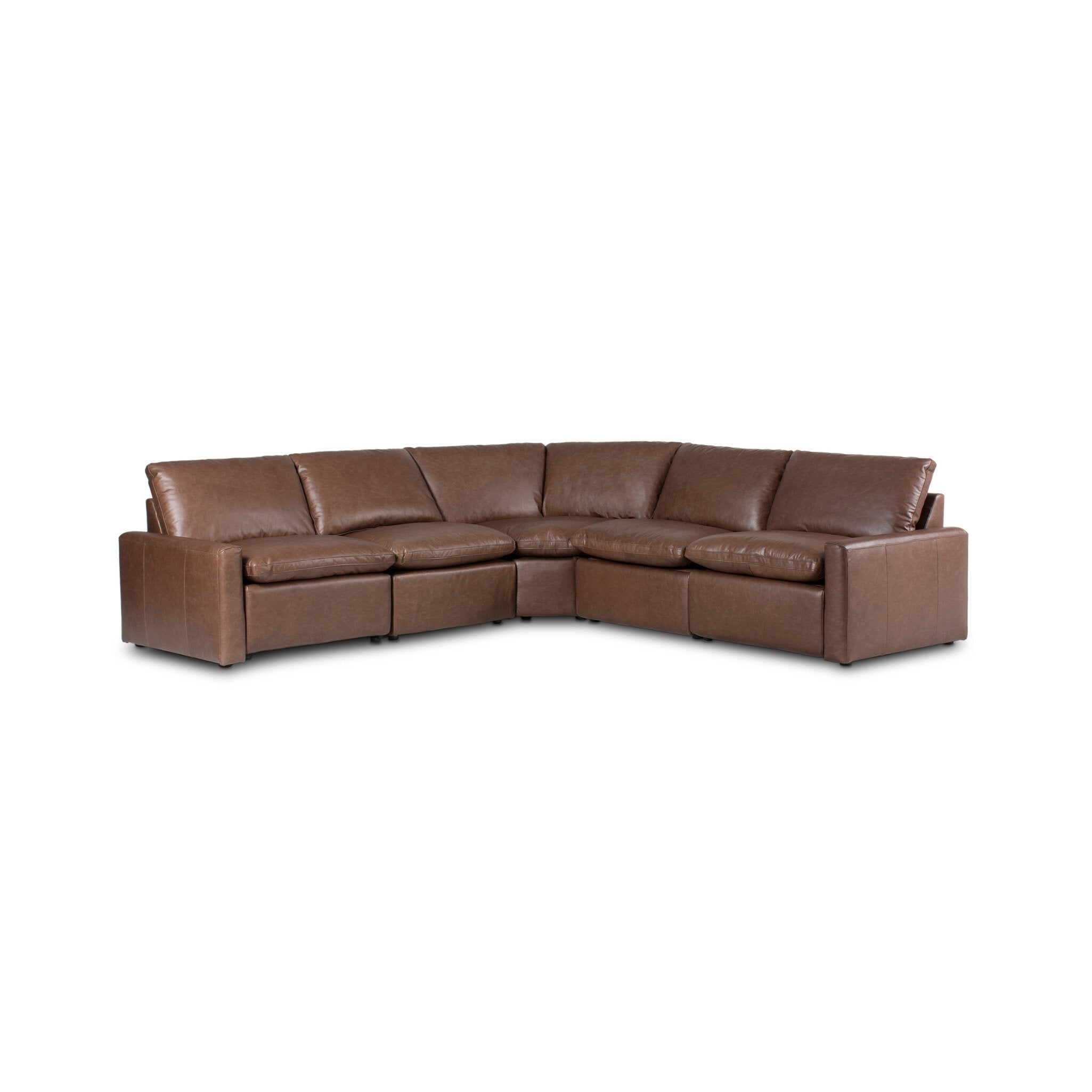 Four Hands Tillery Power Recliner 5-Piece Sectional — Sonoma Coco