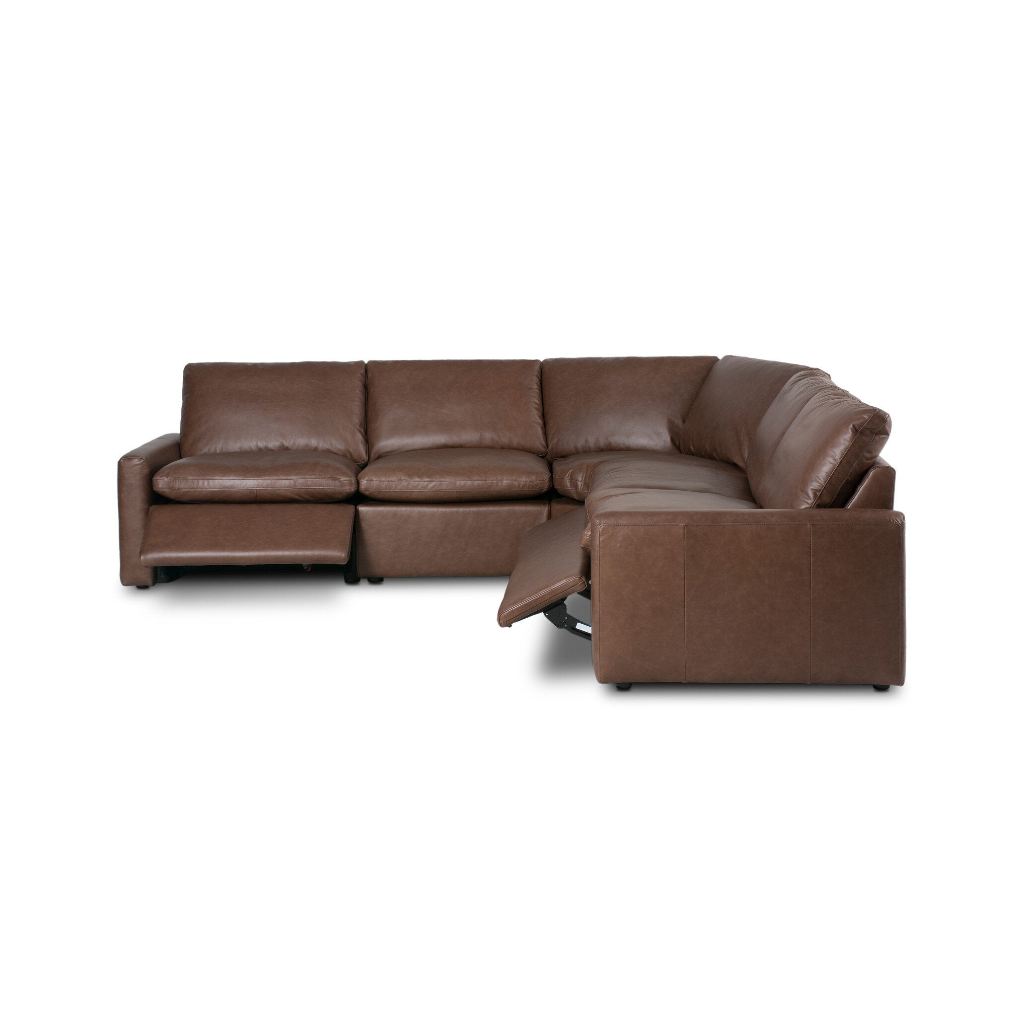 Four Hands Tillery Power Recliner 5-Piece Sectional — Sonoma Coco