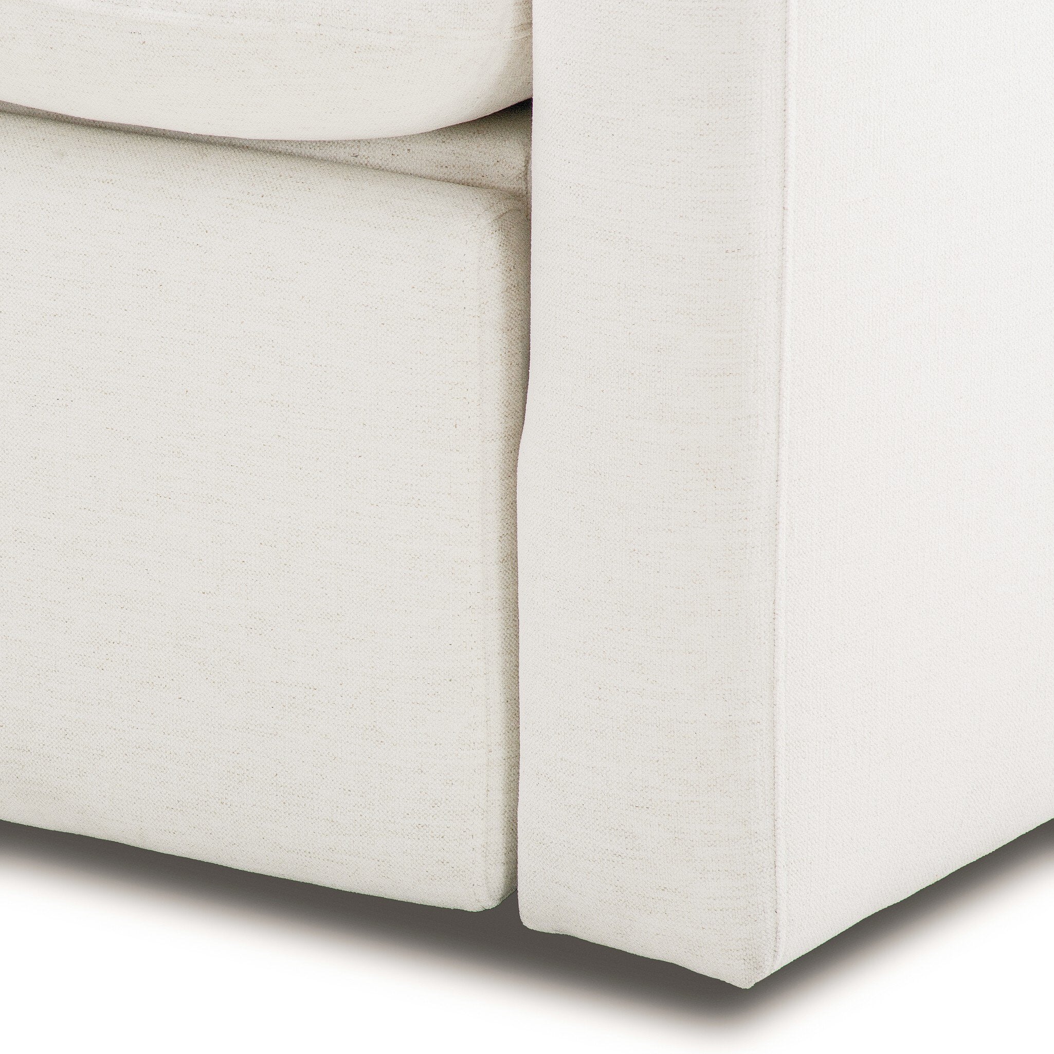 Four Hands Tillery Power Recliner 5-Piece Sectional — Crypton Nomad Snow