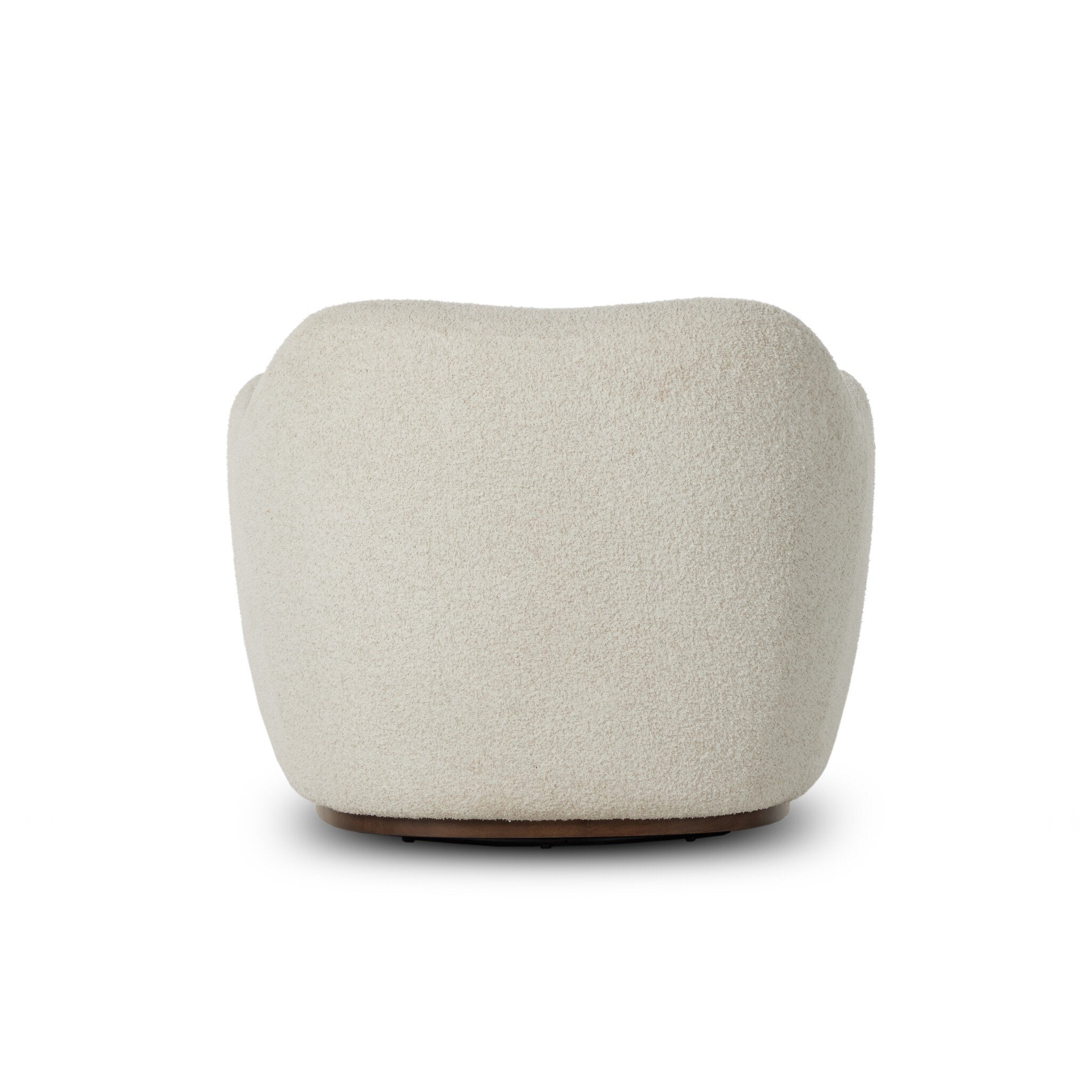 Four Hands Julius Swivel Chair — Sheldon Ivory-Vintage Parawood