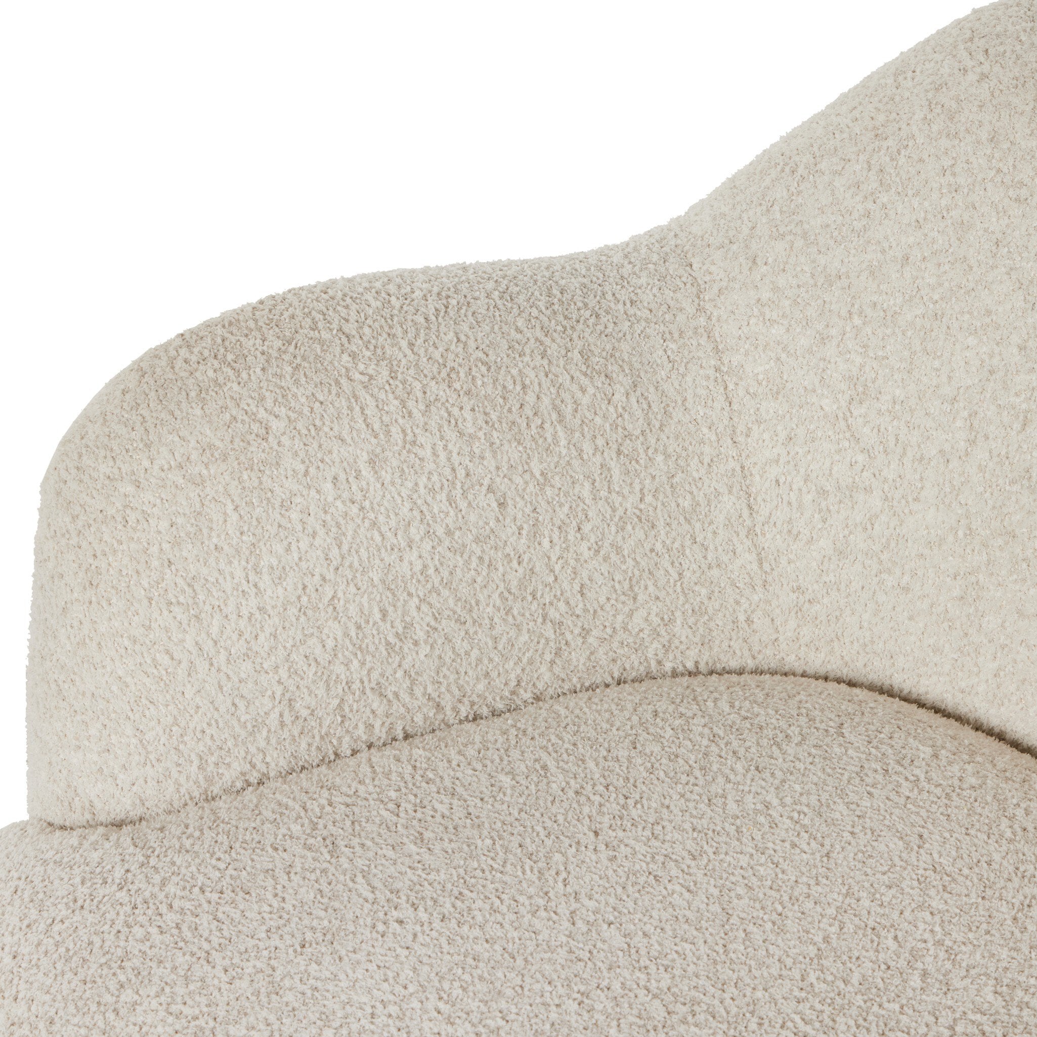 Four Hands Julius Swivel Chair — Sheldon Ivory-Vintage Parawood