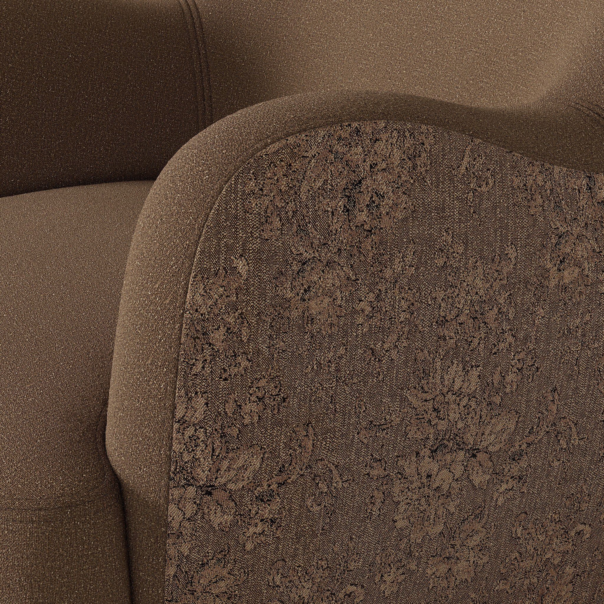 Four Hands Julius Swivel Chair — Fallingbrook Cafe-Antwerp Cafe-Sienna Brown