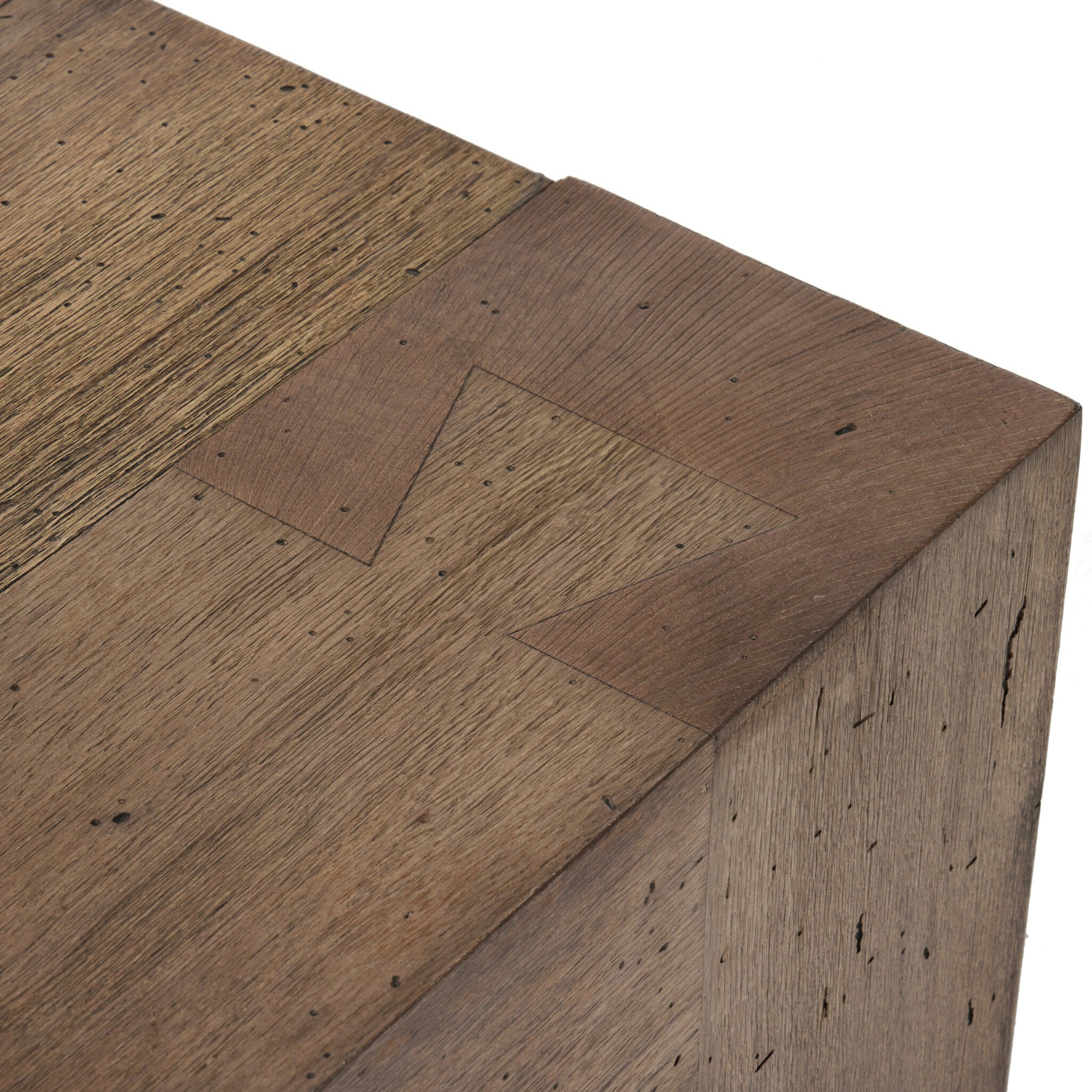 Four Hands Abaso Coffee Table — Rustic Wormwood Oak