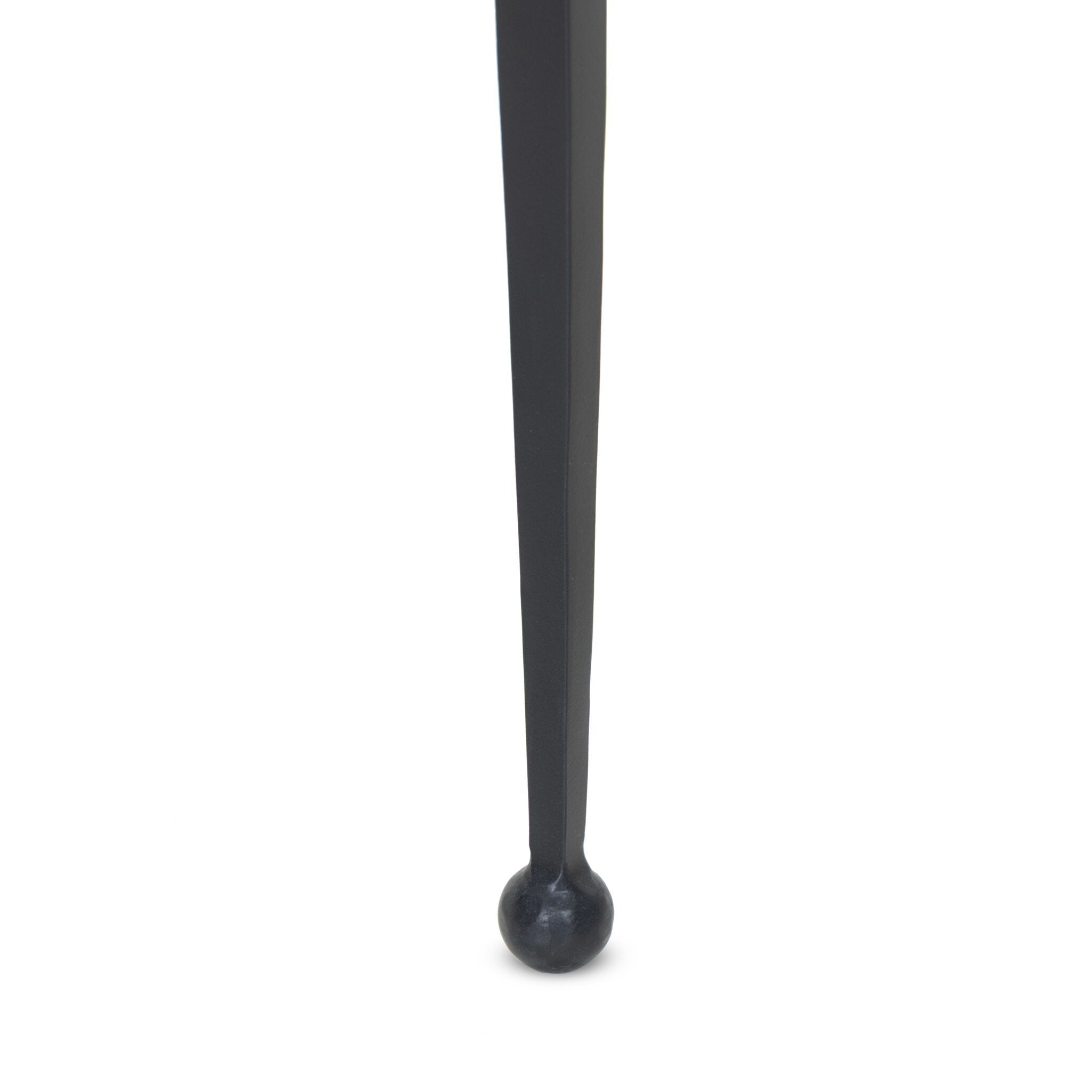 Four Hands Dalston Nesting End Table Set — Moss Cast Glass-Iron Matte Black