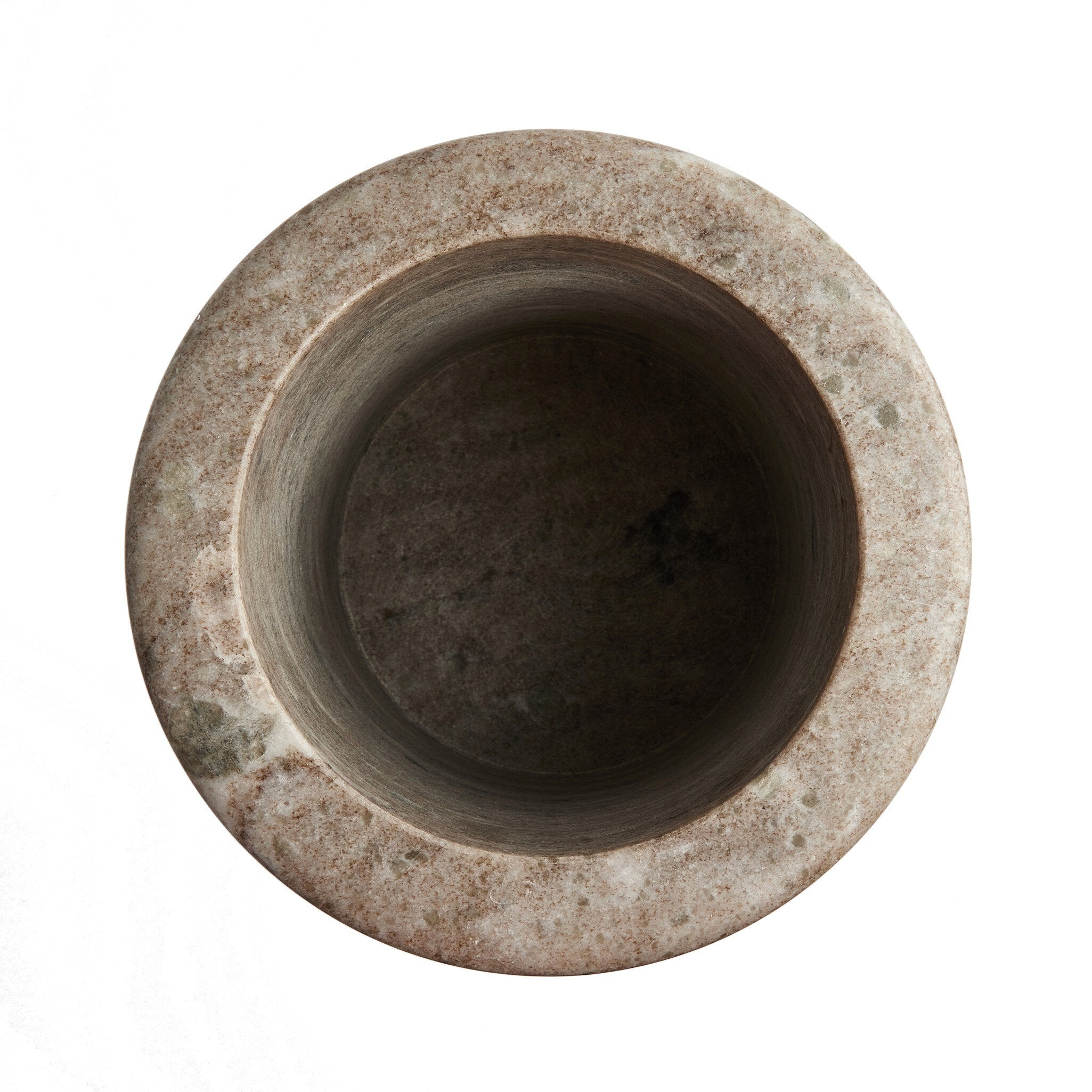 Four Hands Devi Vase — Antique White Marble