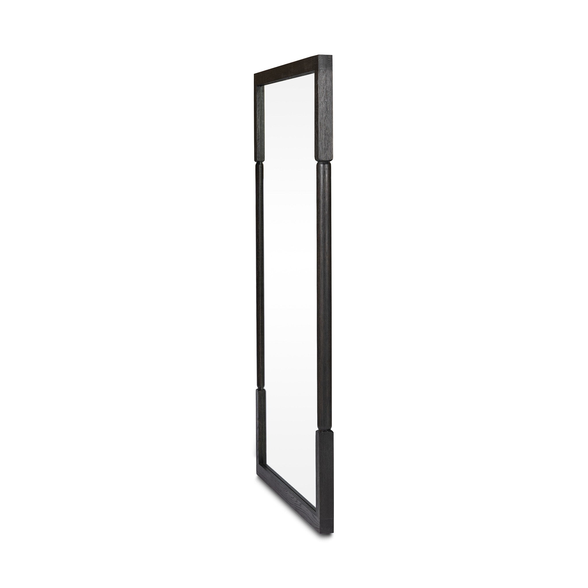Four Hands Concord Floor Mirror — Charcoal Oak
