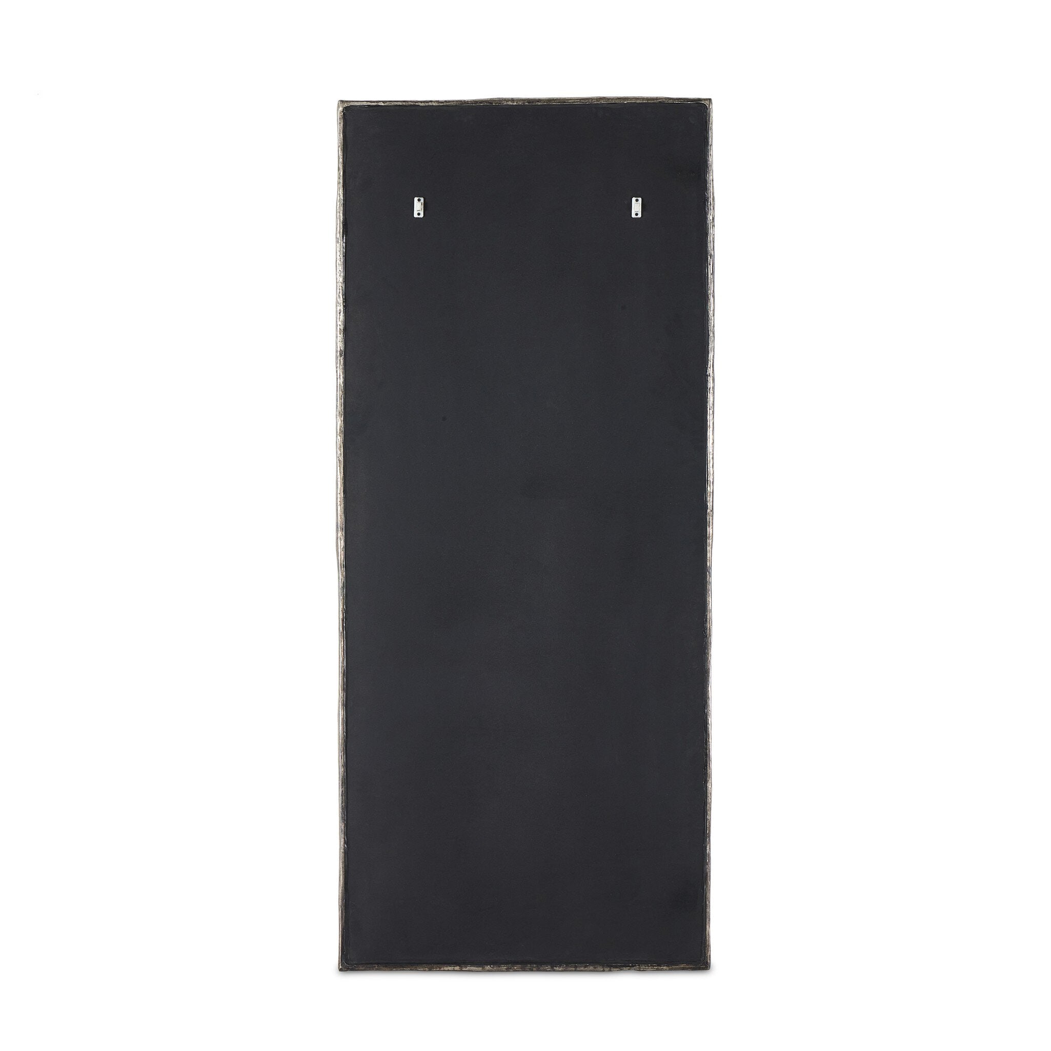 Four Hands Langford Floor Mirror — Smoked Nickel