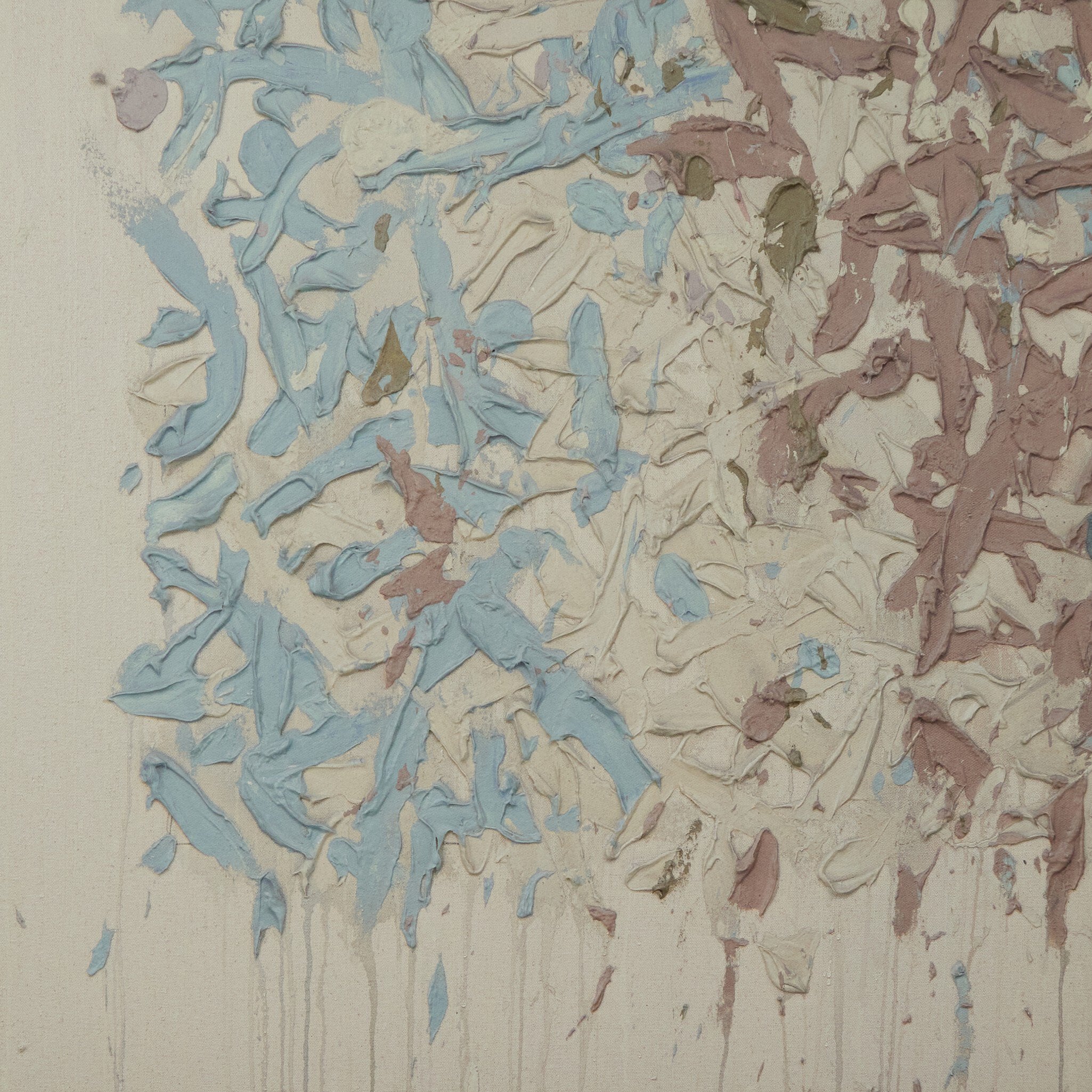 Four Hands Our Hands Are Open No. 14 by Tyler Guinn — 240143-002 - 32.5x40.0-Vertical Grain White Oak Floater-Large