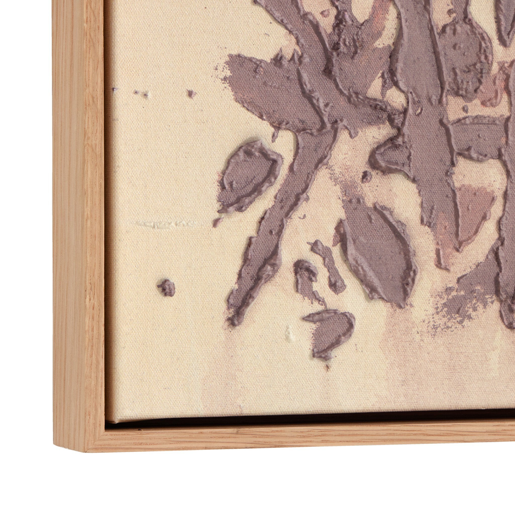 Four Hands They Cling To The Rock No.6 by Tyler Guinn — 240149-001 - 54.0x54.0-Vertical Grain White Oak Floater-Oversized
