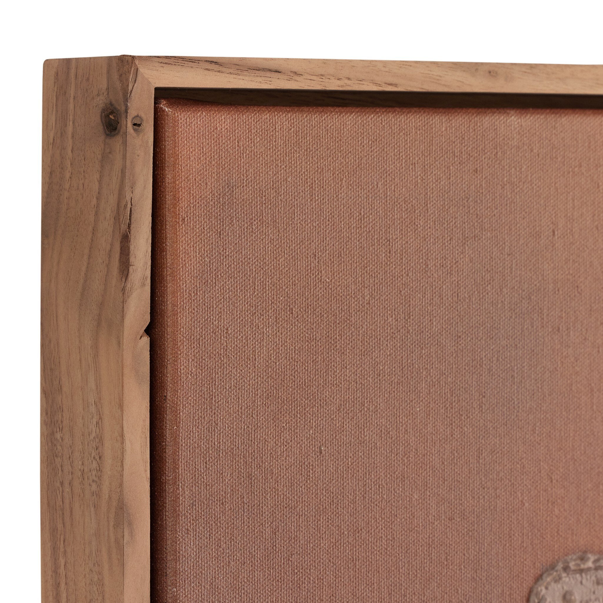 Four Hands What Holds Us Together by Tyler Guinn — 240175-001 - 30.0x40.0-Rustic Walnut Floater-Large