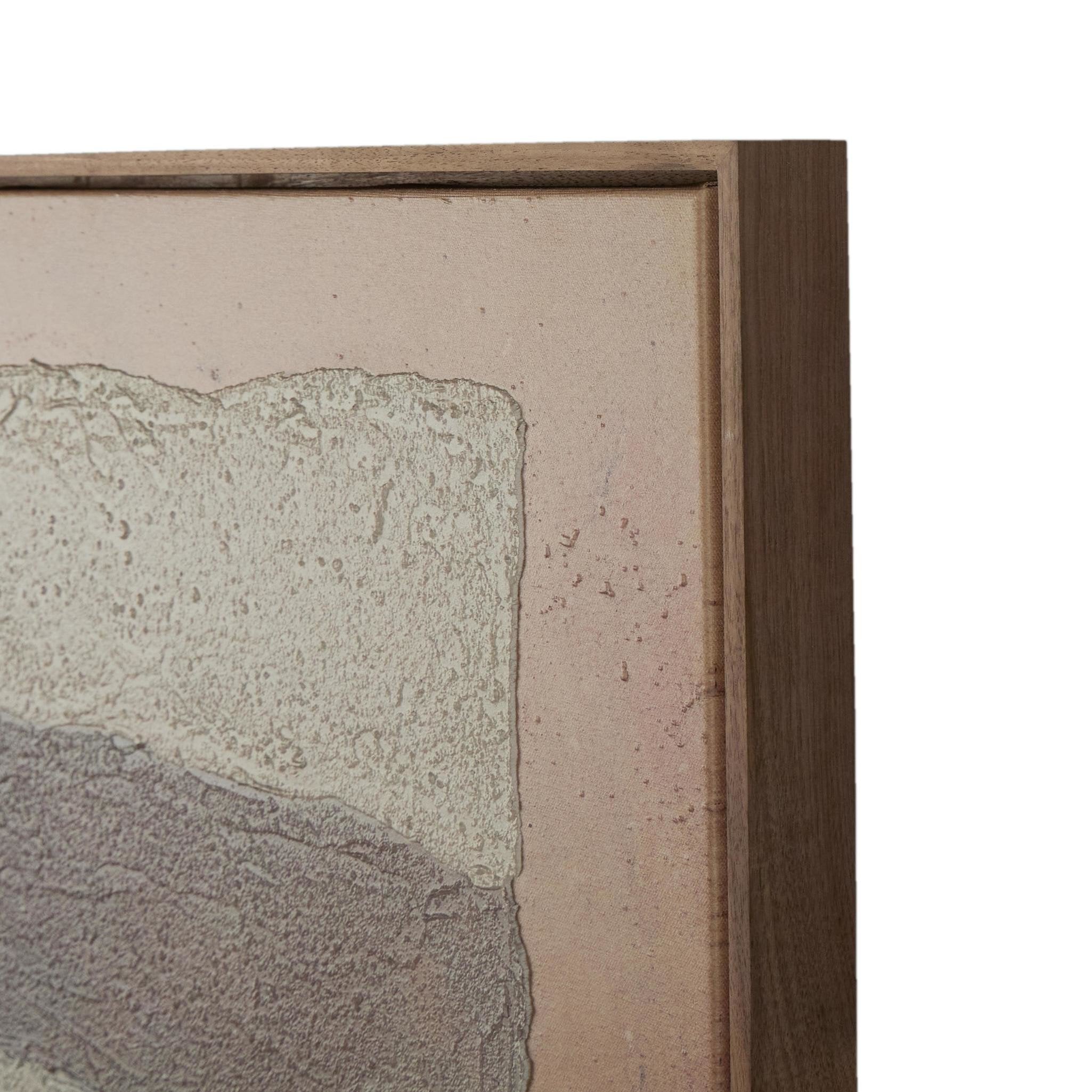 Four Hands Landmarks No. 3 by Tyler Guinn — 240373-003 - 54.0x54.0-Rustic Walnut Floater-Oversized