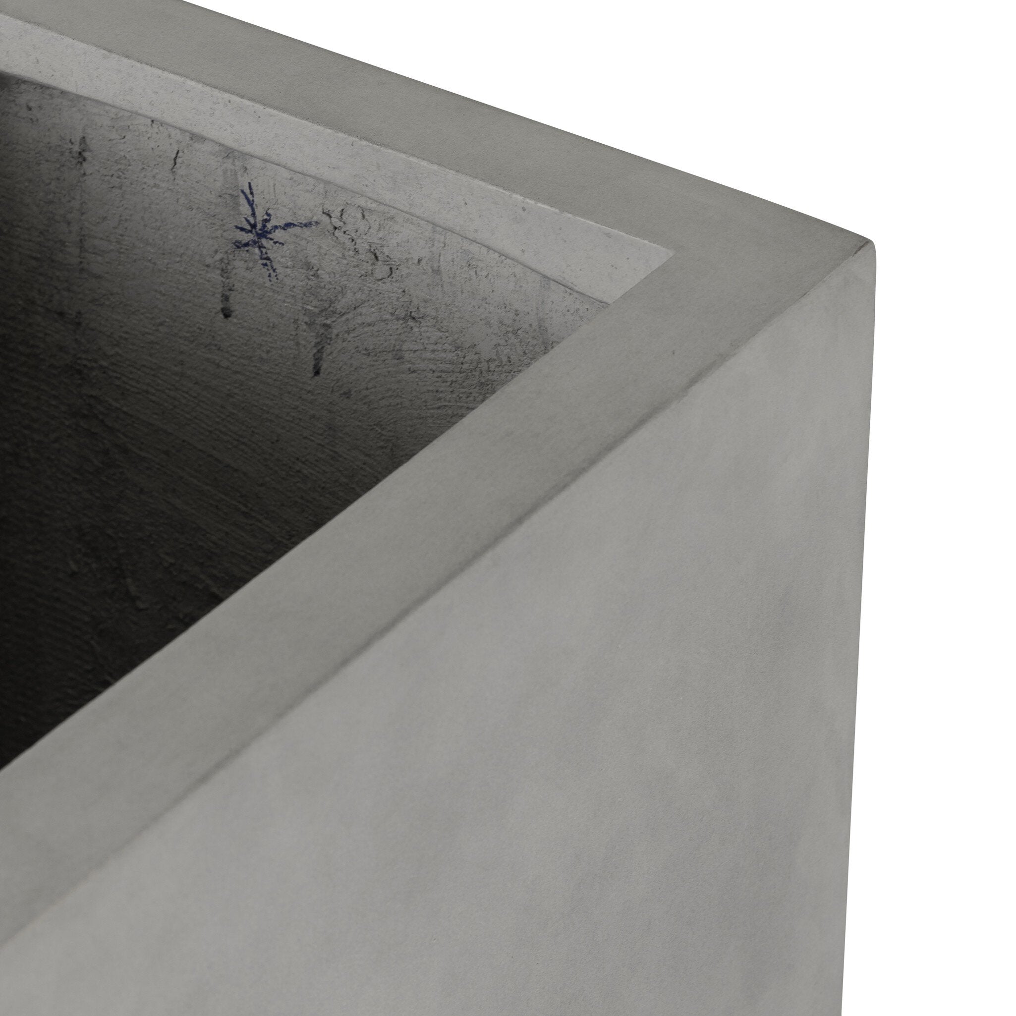 Four Hands Kiro Planter — Natural Grey Concrete