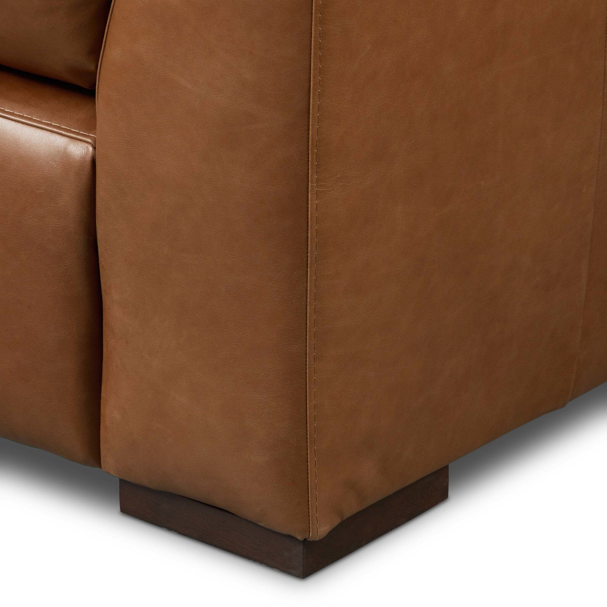 Four Hands Kosa Sofa-108" — Sonoma Chestnut