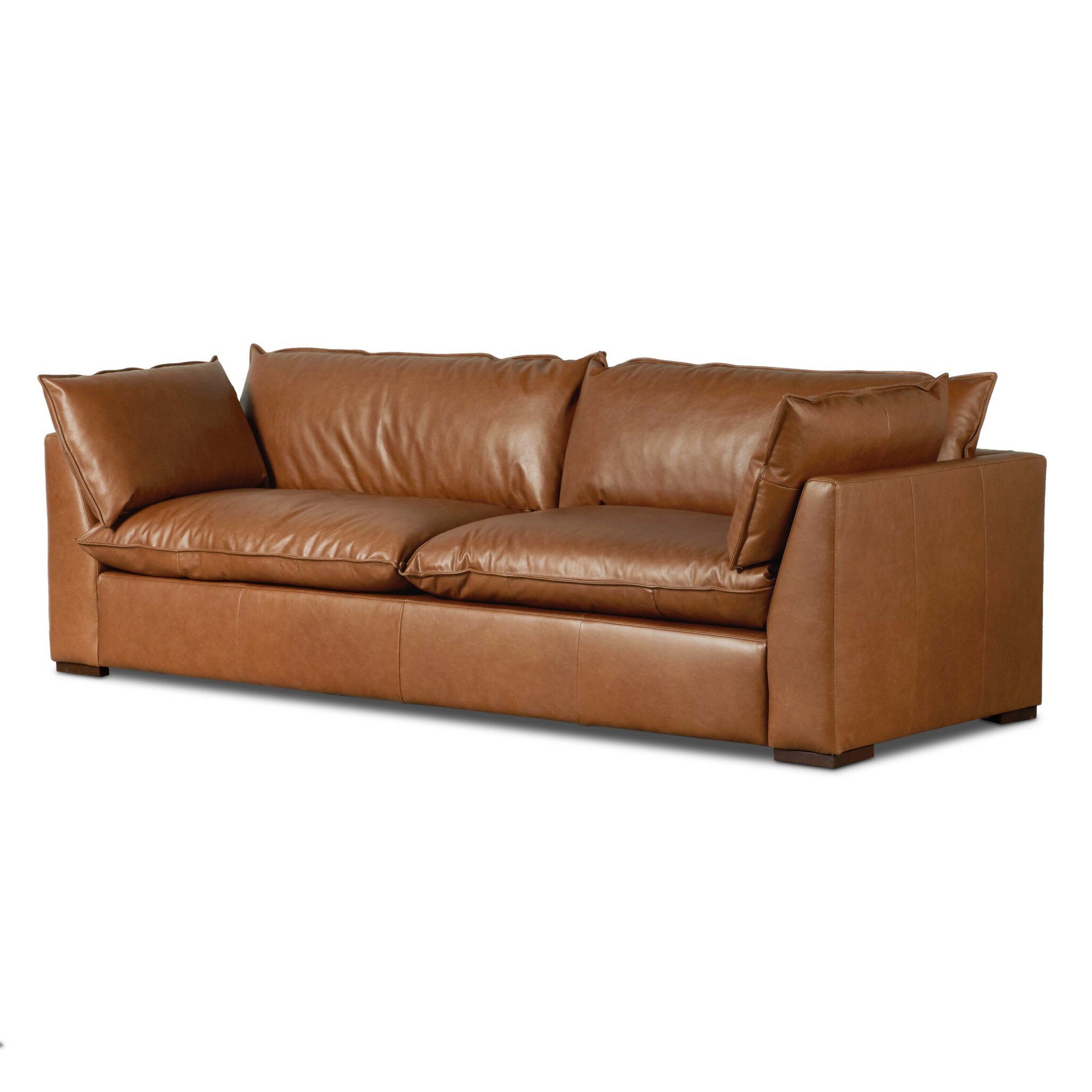 Four Hands Kosa Sofa-108" — Sonoma Chestnut