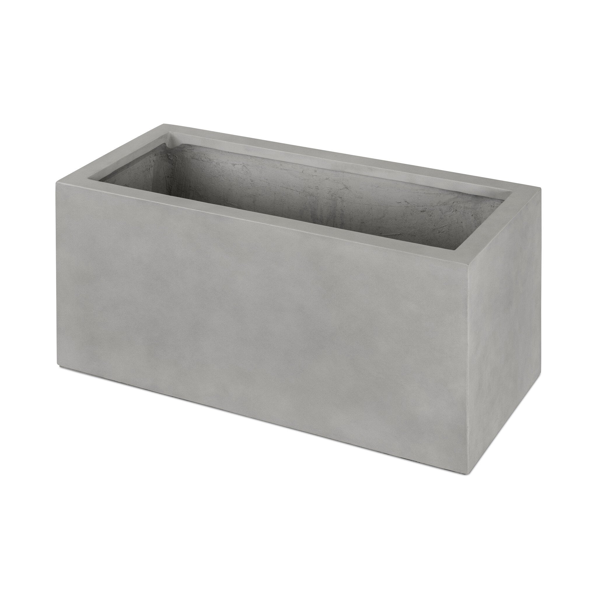 Four Hands Kiro Planter — Natural Grey Concrete