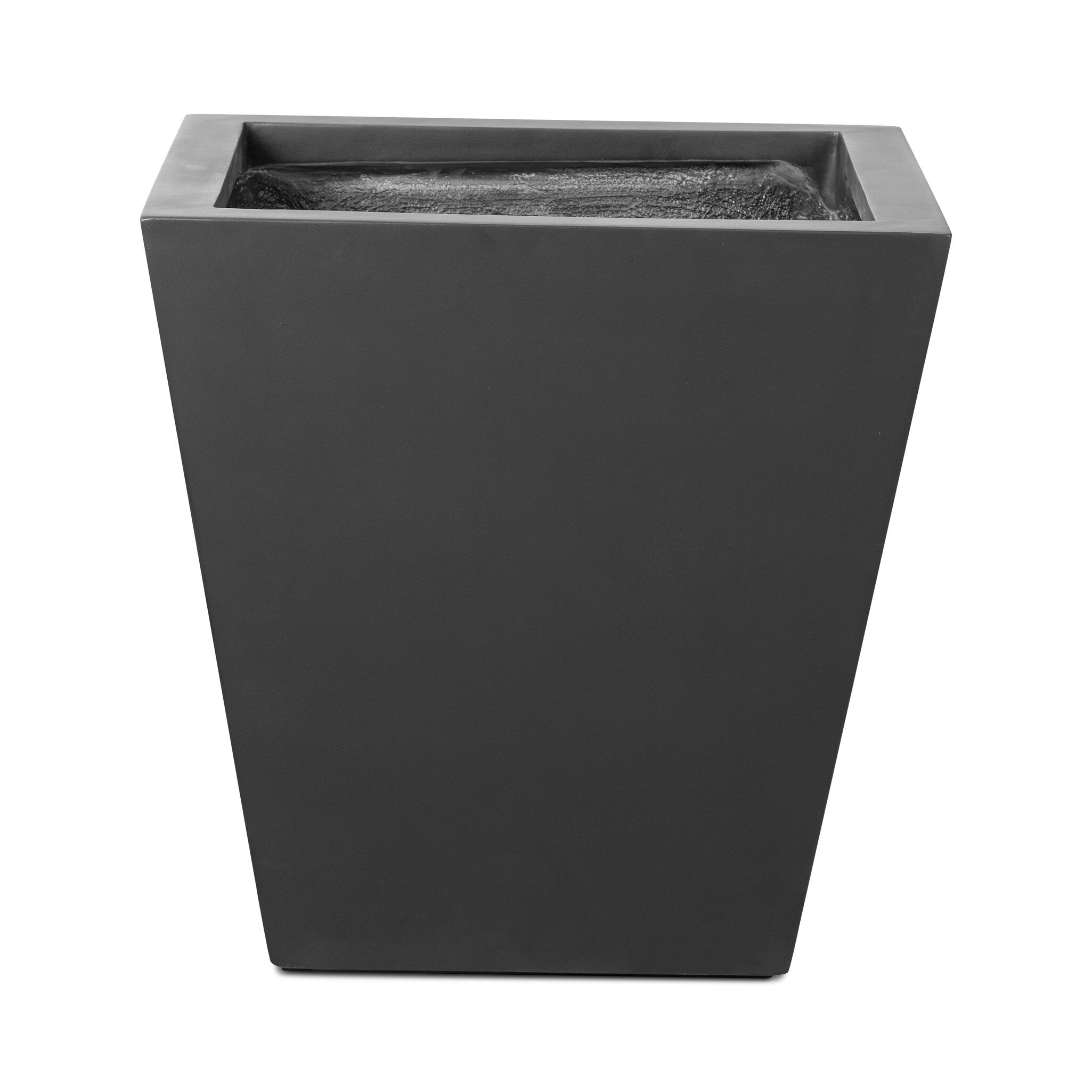 Four Hands Koto Planter — Black Concrete