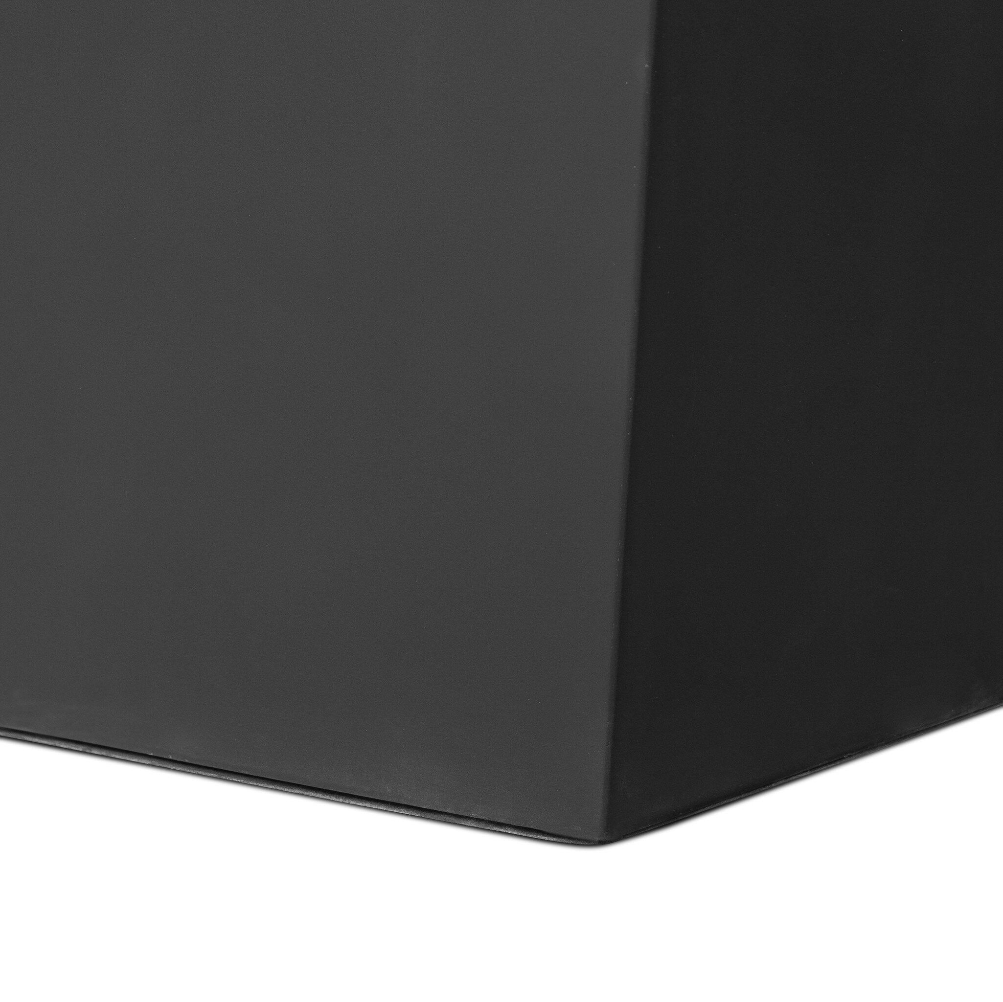 Four Hands Koto Planter — Black Concrete