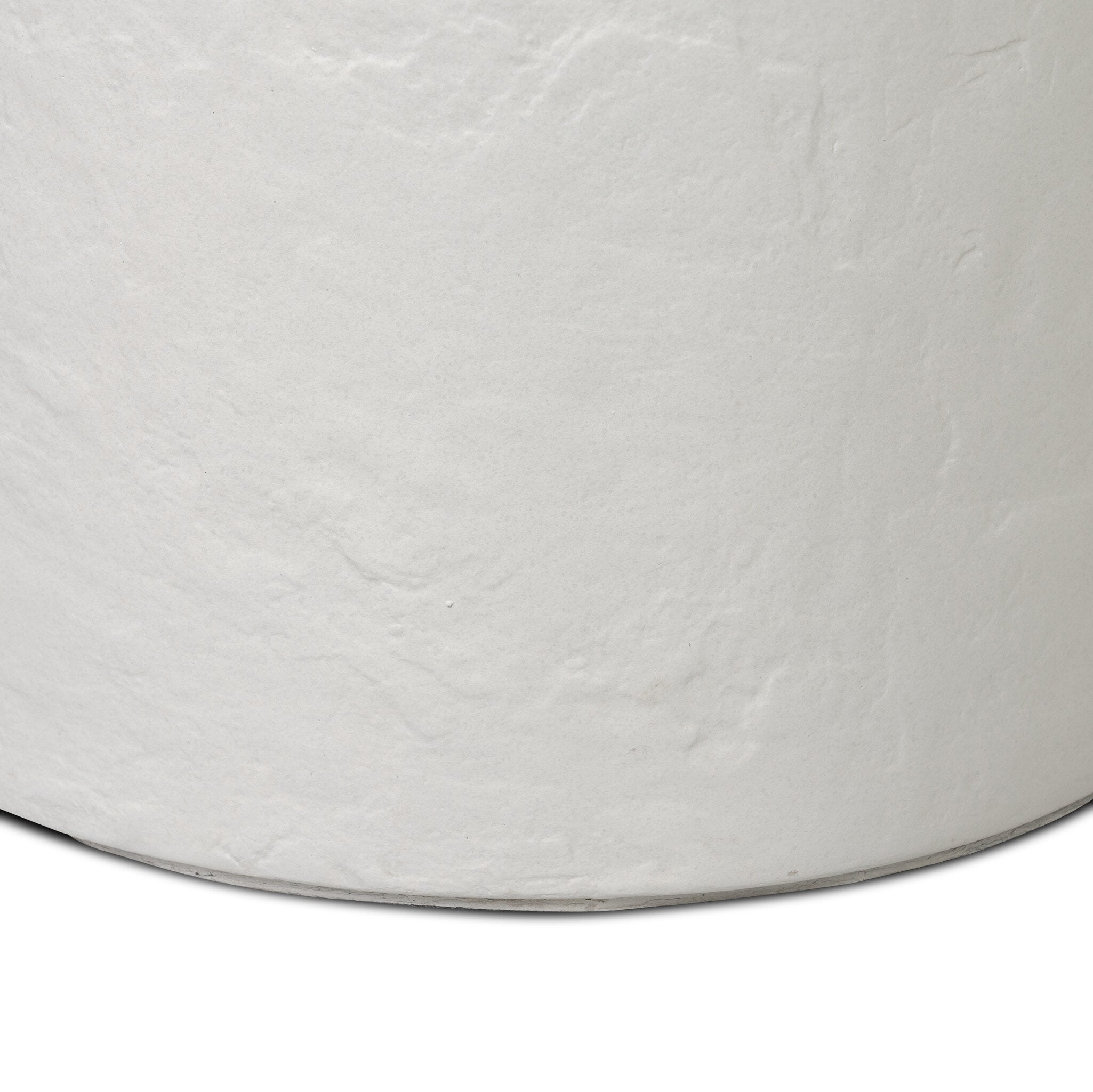 Four Hands Suvi Planter — Textured White Concrete