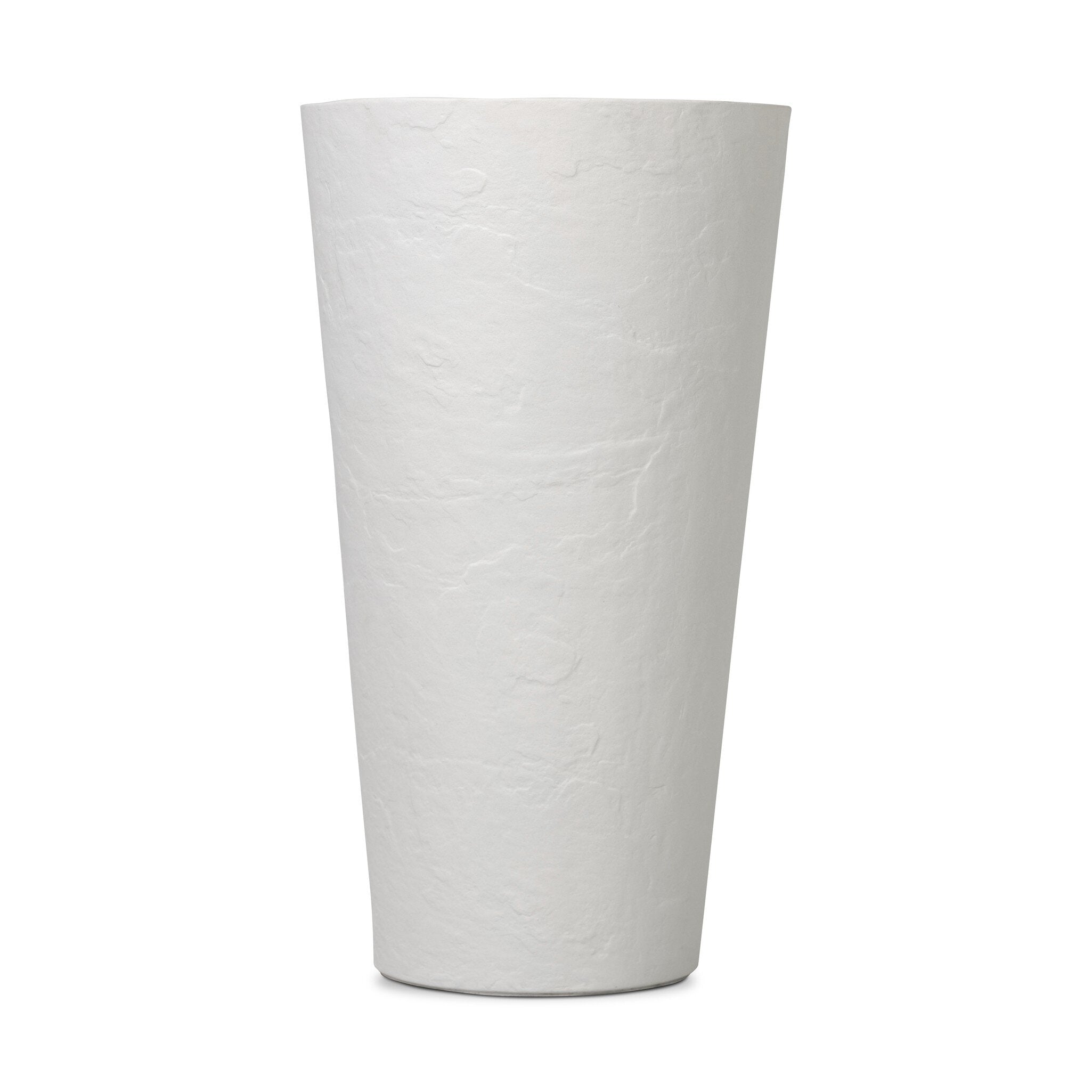 Four Hands Suvi Planter — Textured White Concrete