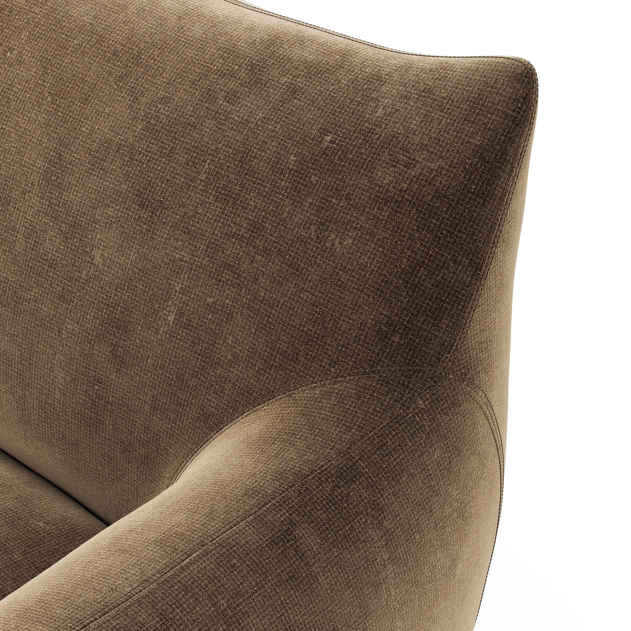Four Hands Margot Swivel Chair — Altair Mushroom
