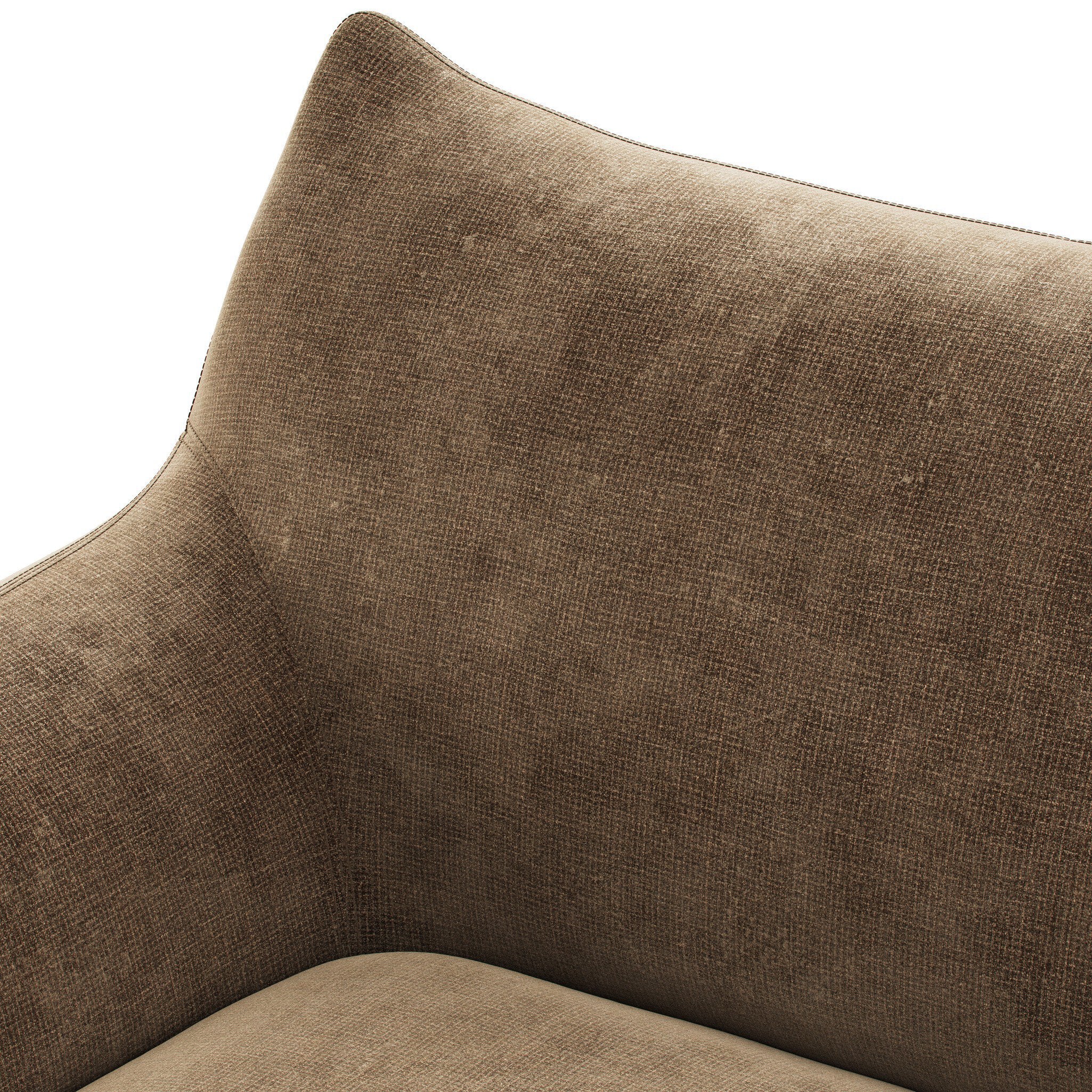 Four Hands Margot Swivel Chair — Altair Mushroom