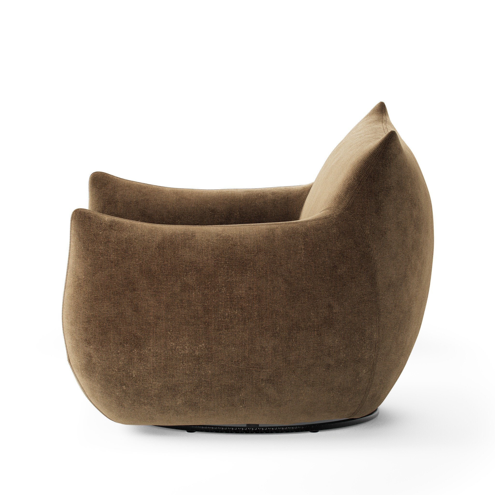 Four Hands Margot Swivel Chair — Altair Mushroom