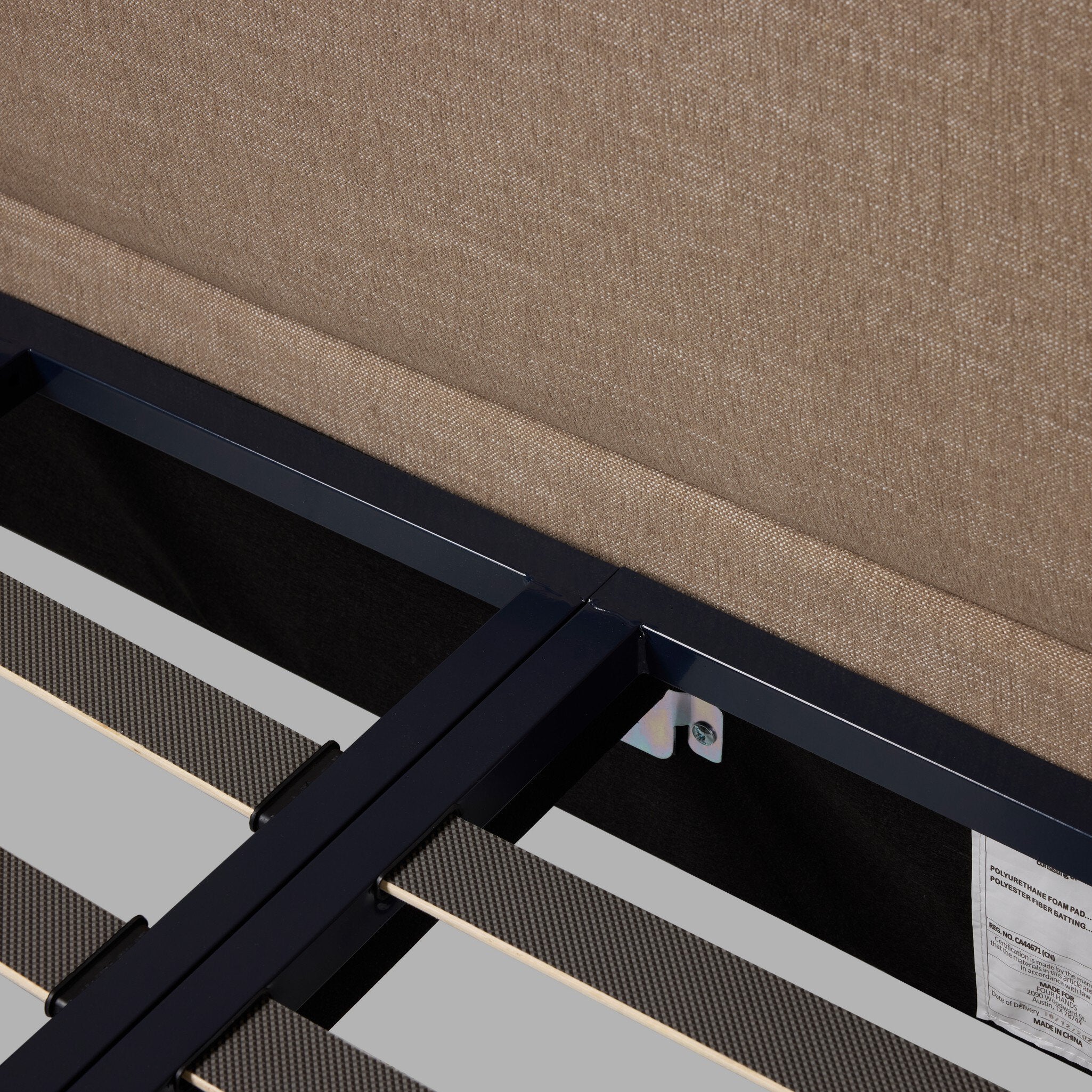 Four Hands Sophia Bed — Crypton Nomad Taupe-King
