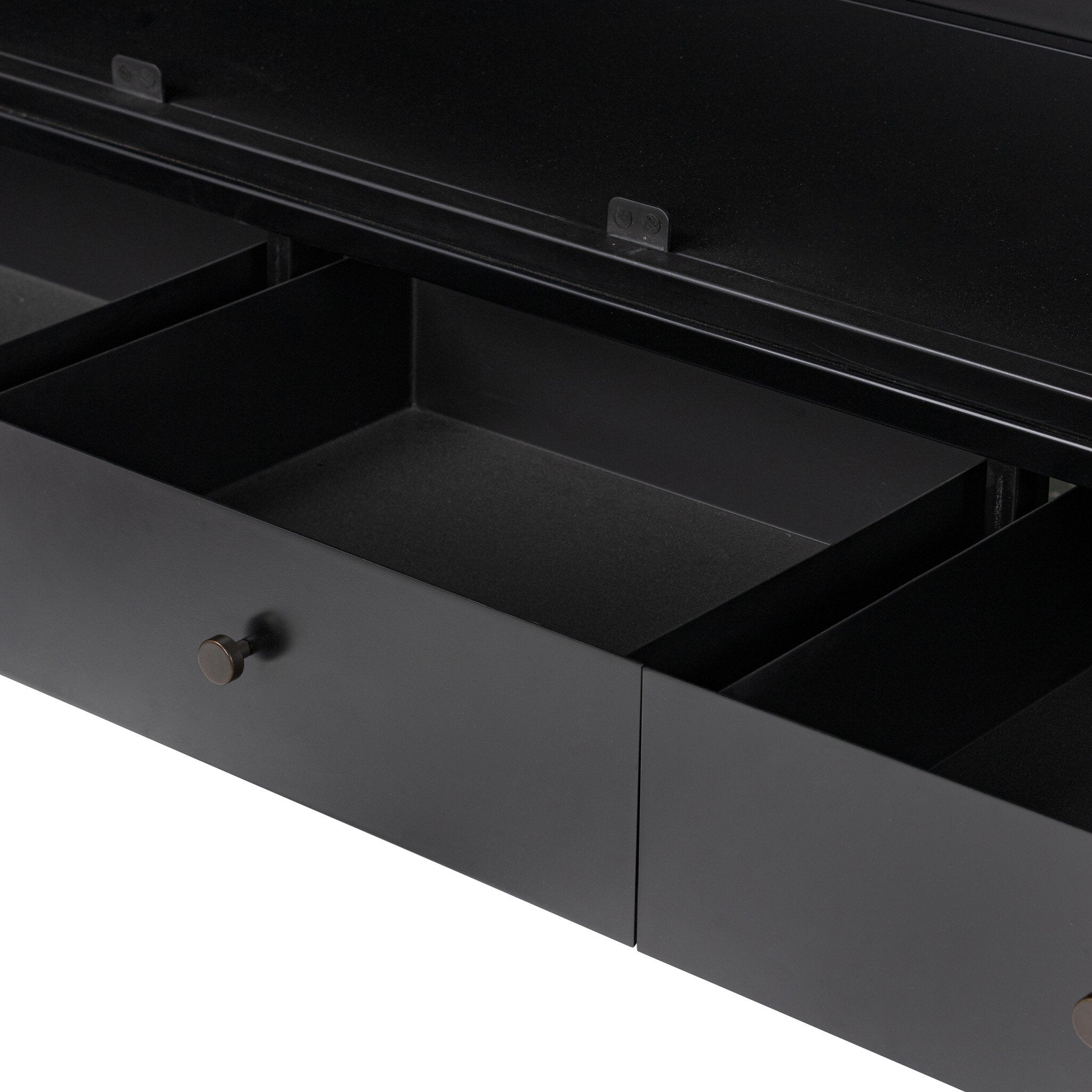 Four Hands Jimi Cabinet — Black-Weathered Bronze