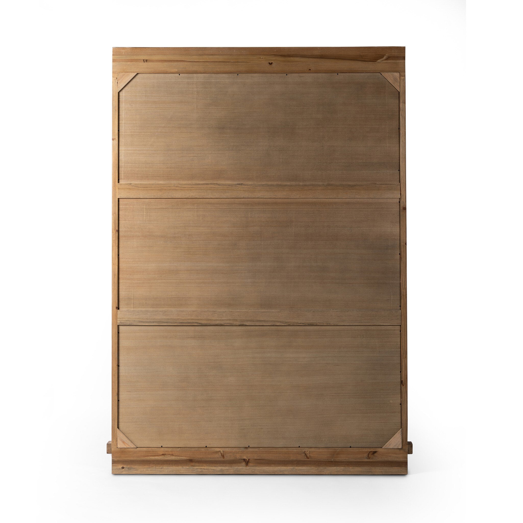 Four Hands Ledge Floor Mirror — Distressed Light Pine