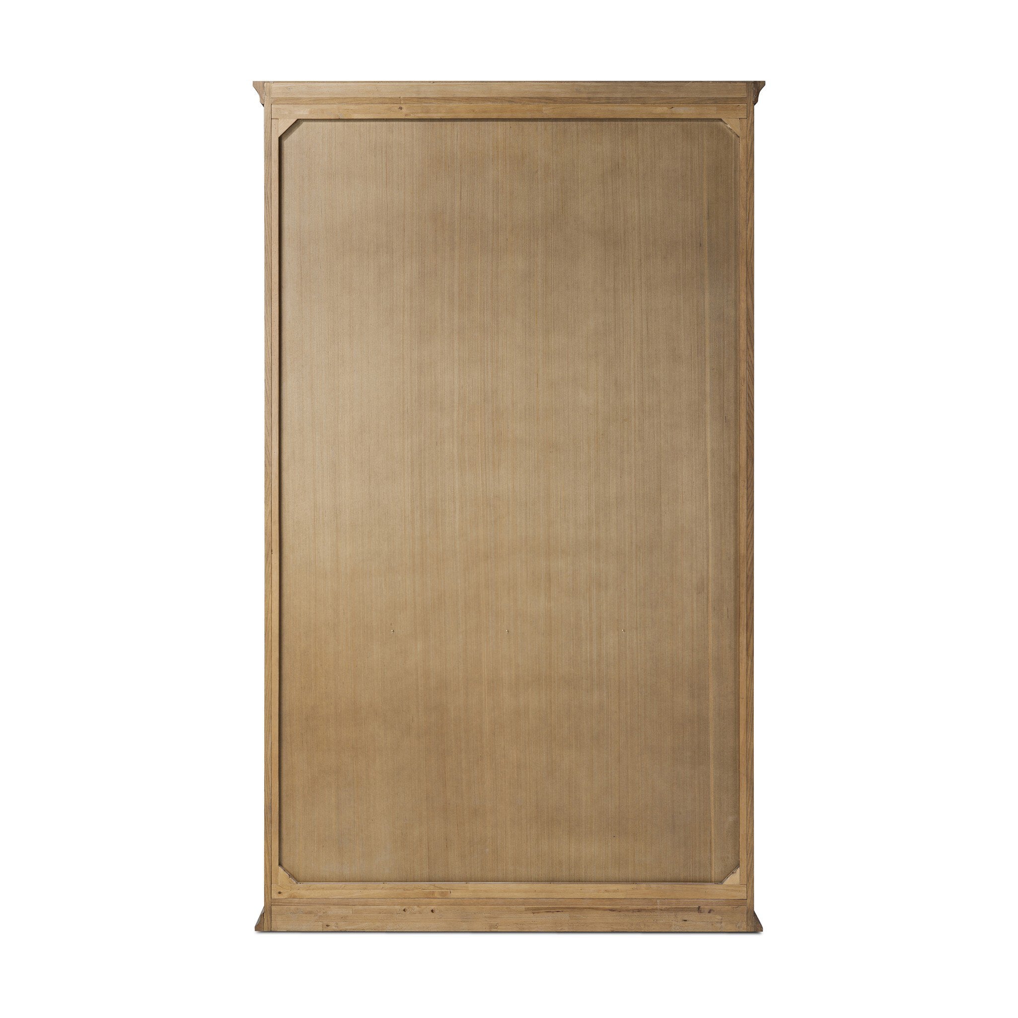 Four Hands Dawes Cabinet — Weathered Oak-Weathered Oak Veneer-Aged Bronze