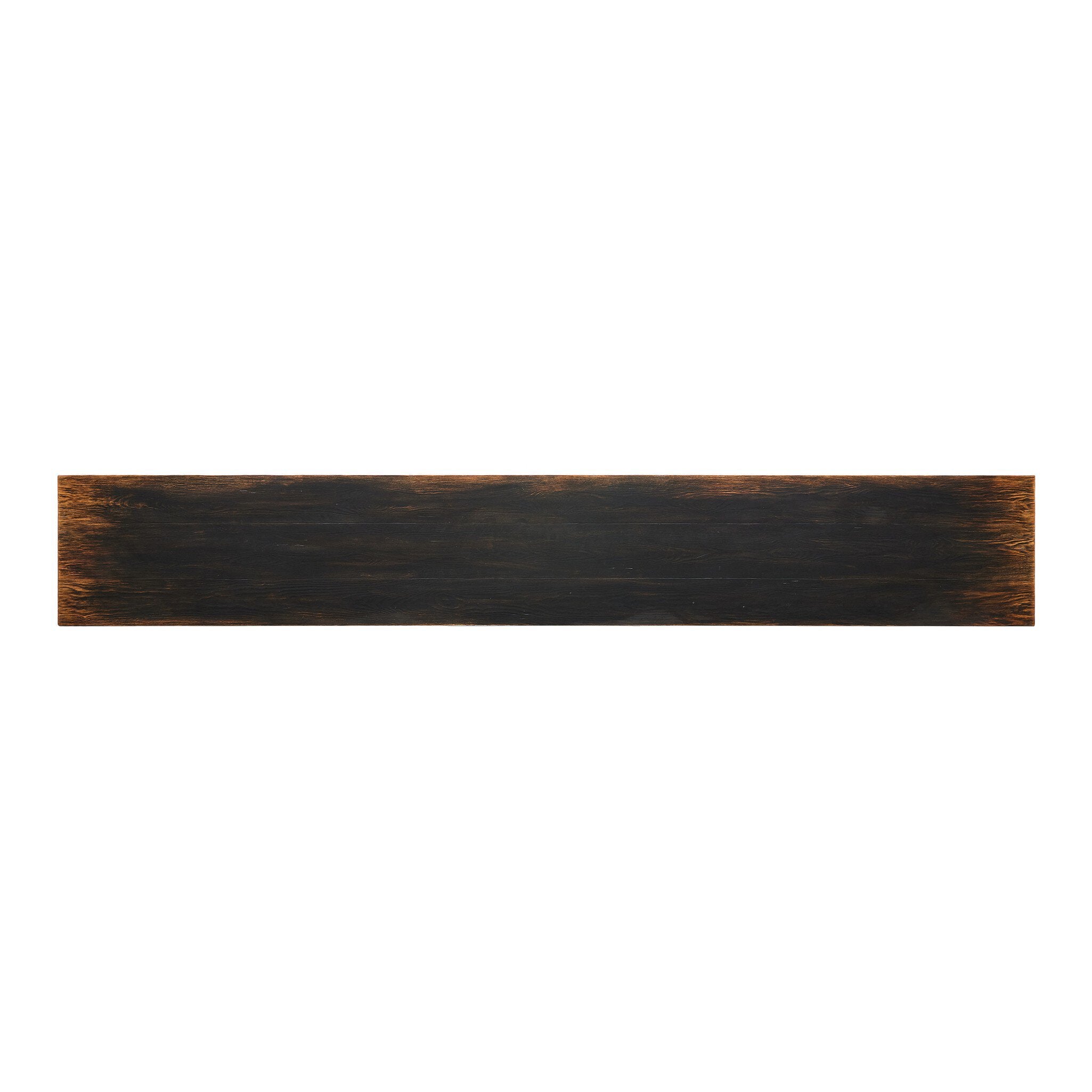 Four Hands It Takes An Hour Sideboard — Distressed Black-Distressed Black Veneer-Aged Bronze