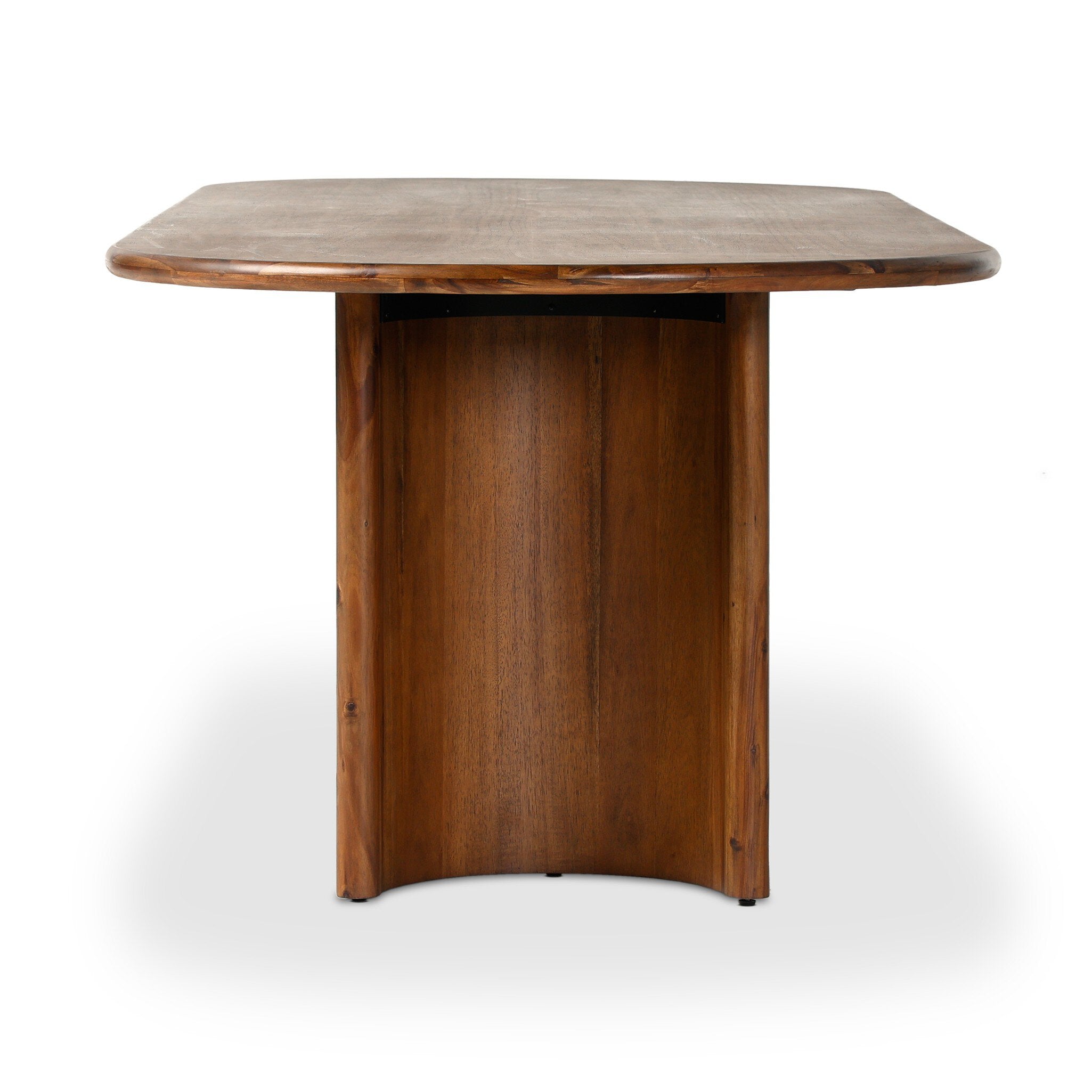 Four Hands Paden Dining Table — Seasoned Brown Acacia-Seasoned Brown Acacia Solid