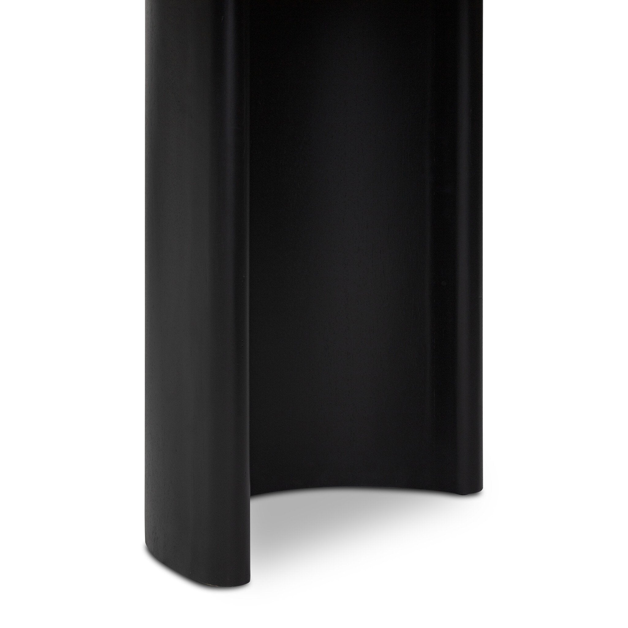 Four Hands Paden Dining Table — Aged Black Acacia-Aged Black Acacia Solid