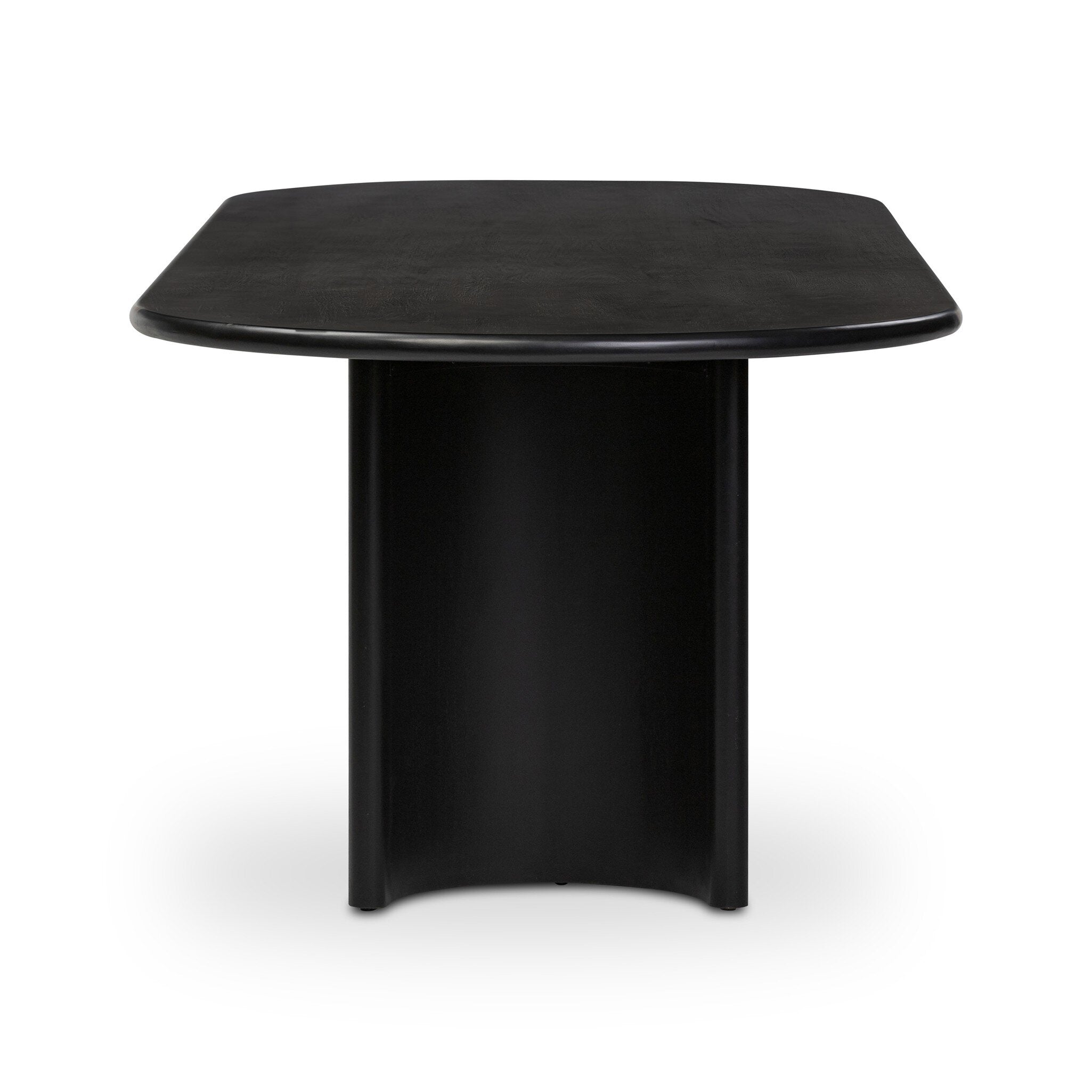 Four Hands Paden Dining Table — Aged Black Acacia-Aged Black Acacia Solid