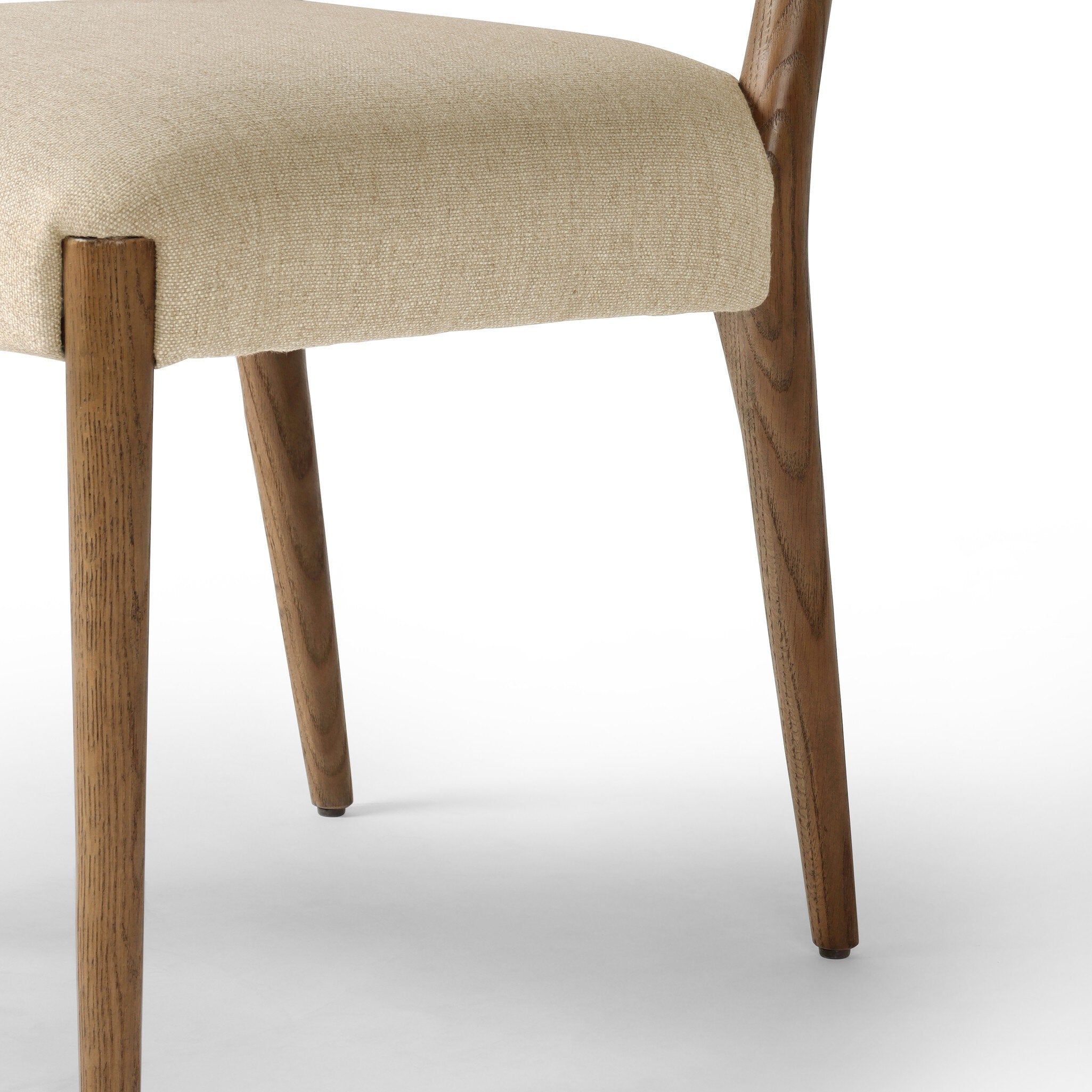 Four Hands Rothler Dining Chair — Alcala Wheat-Tan Ash-Double Twisted Paper Cord