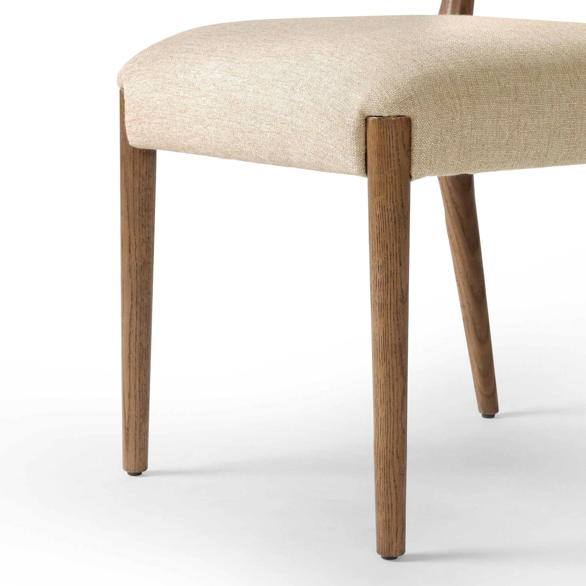 Four Hands Rothler Dining Chair — Alcala Wheat-Tan Ash-Double Twisted Paper Cord