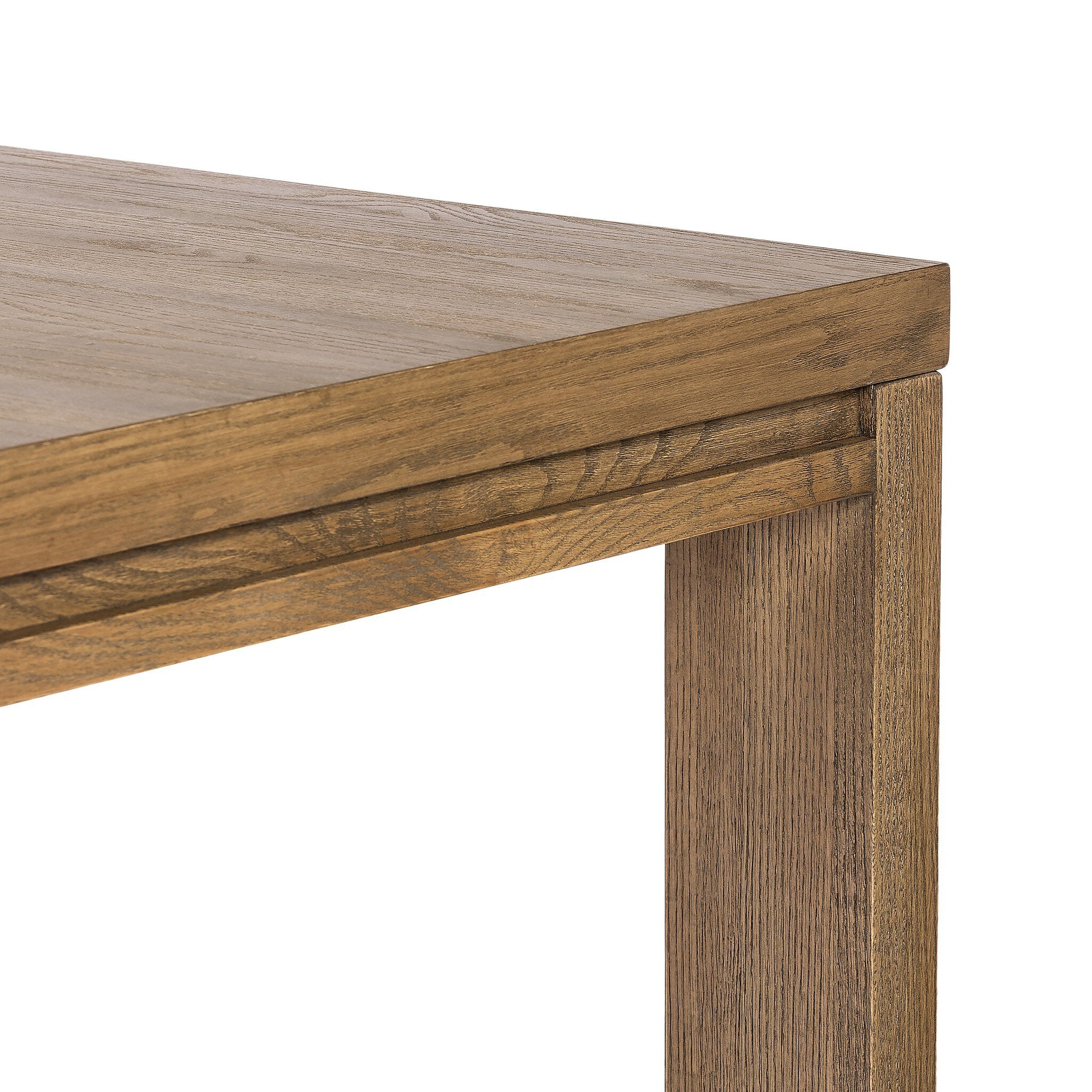 Four Hands Millie Dining Table — Drifted Oak Solid-Drifted Oak Veneer