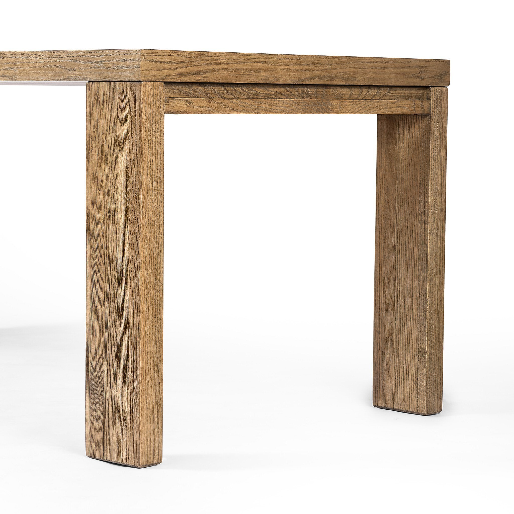 Four Hands Millie Dining Table — Drifted Oak Solid-Drifted Oak Veneer
