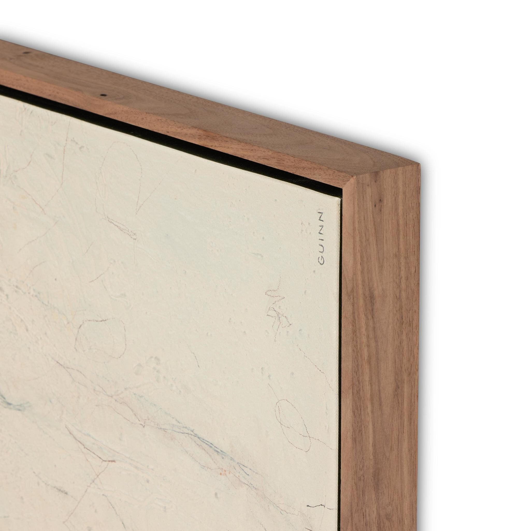 Four Hands Notes In The Fog No. 1 by Tyler Guinn — 242776-004 - 60.0x48.0-Rustic Walnut Floater-Oversized