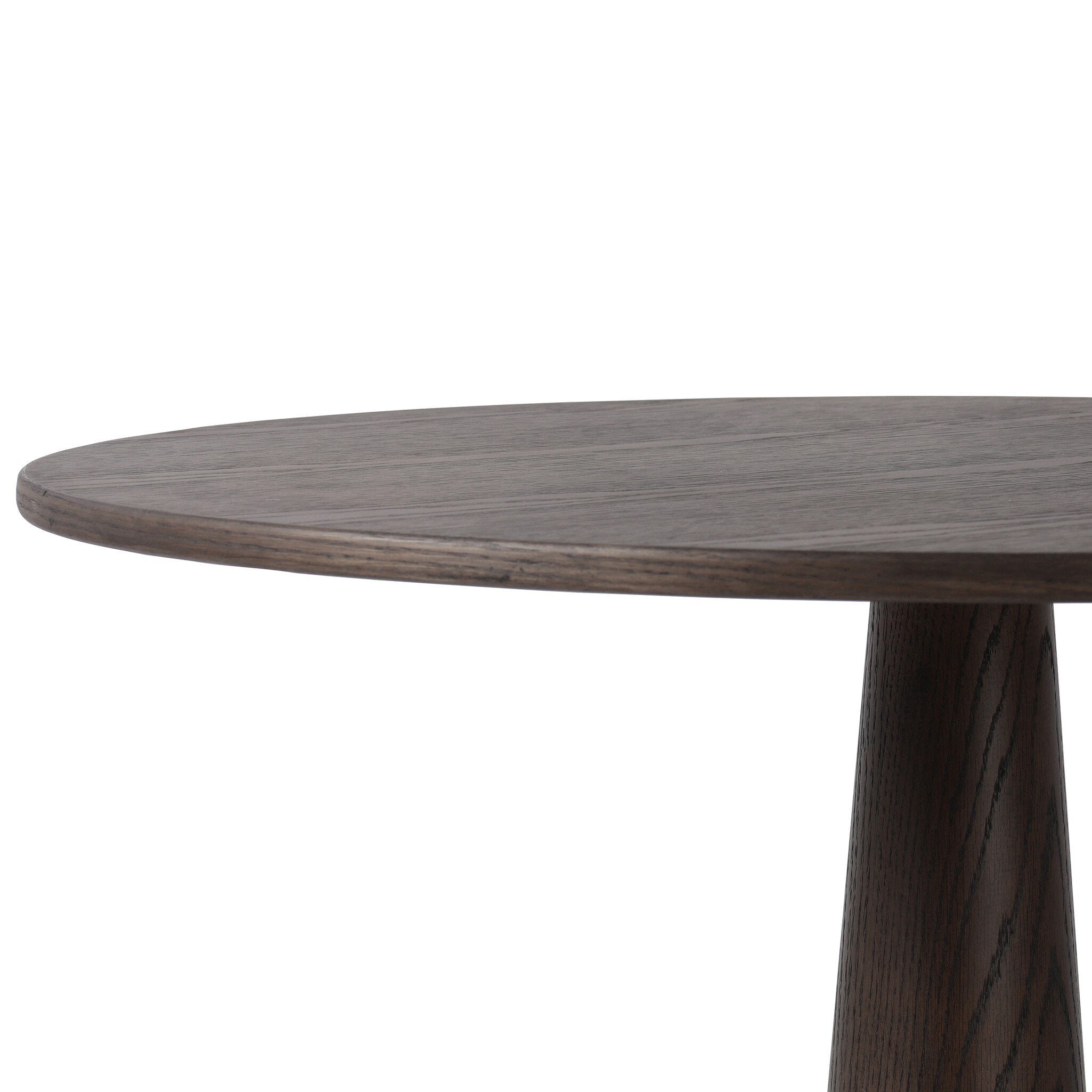 Four Hands Goetz Bar + Counter Table — Brown Ash-Brown Oak Veneer-Counter