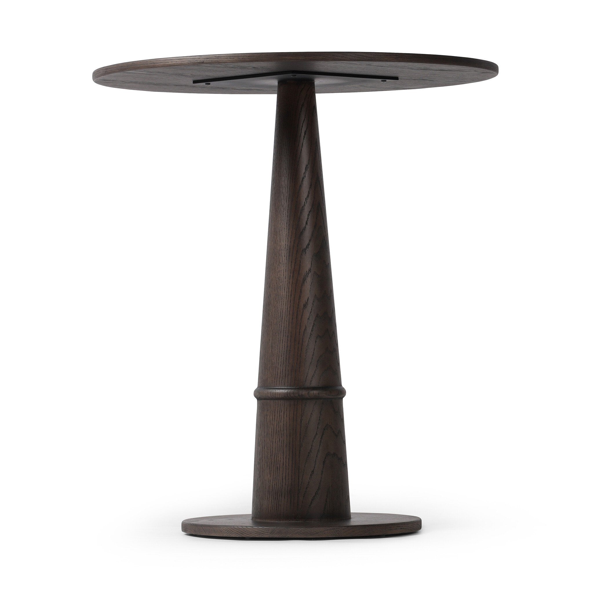 Four Hands Goetz Bar + Counter Table — Brown Ash-Brown Oak Veneer-Counter