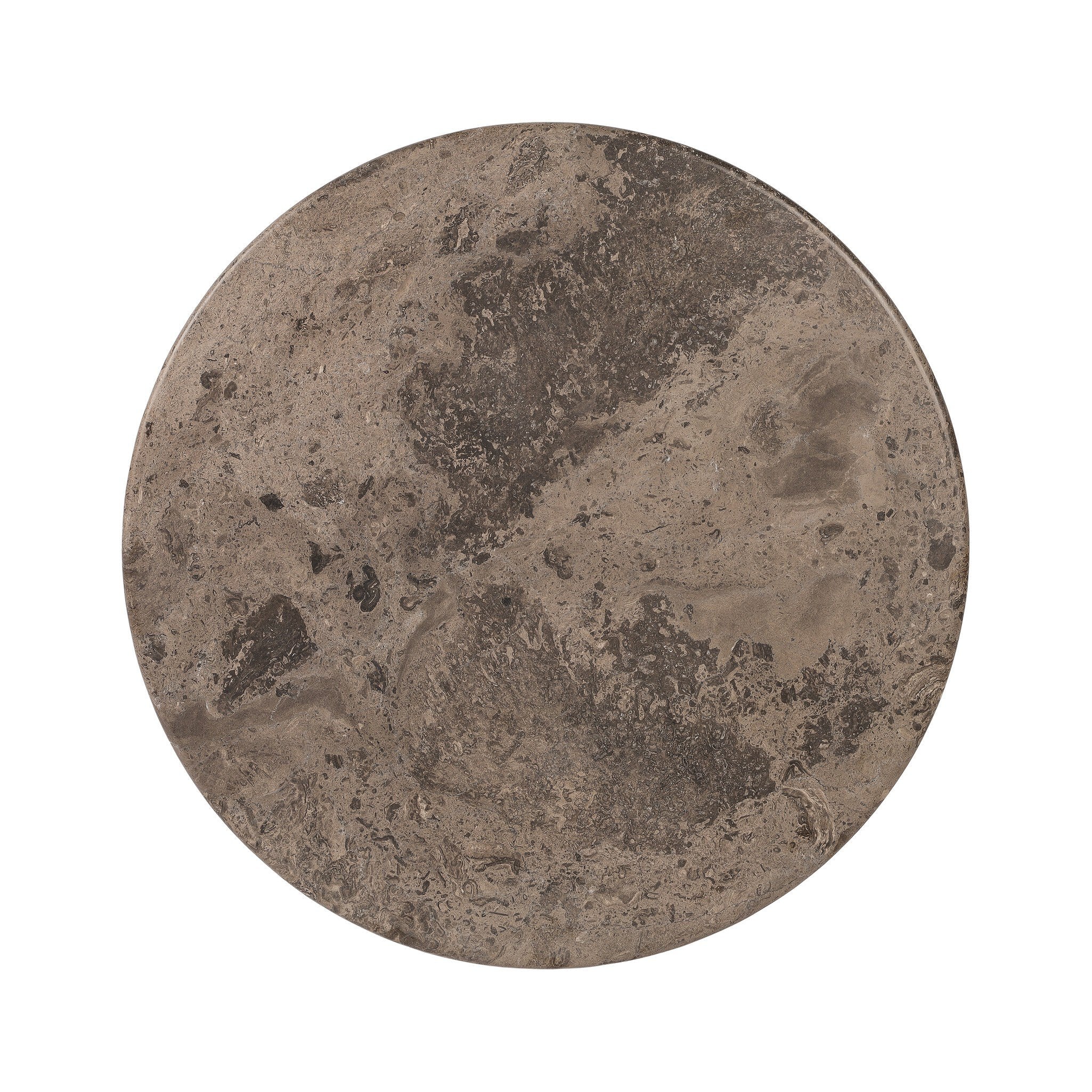 Four Hands Goetz Bar + Counter Table — Brown Ash-Warm Grey Marble-Bar