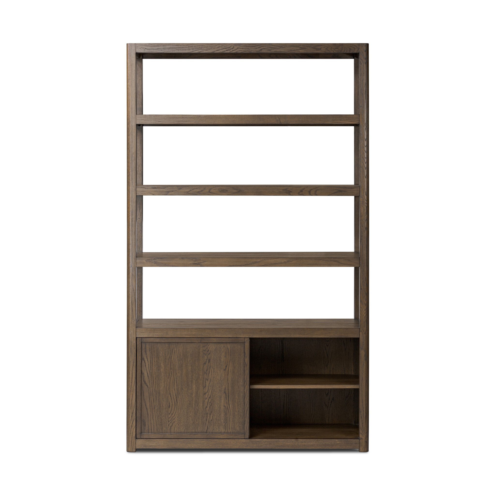 Four Hands Miko Bookcase — Fawn Oak-Fawn Oak Veneer