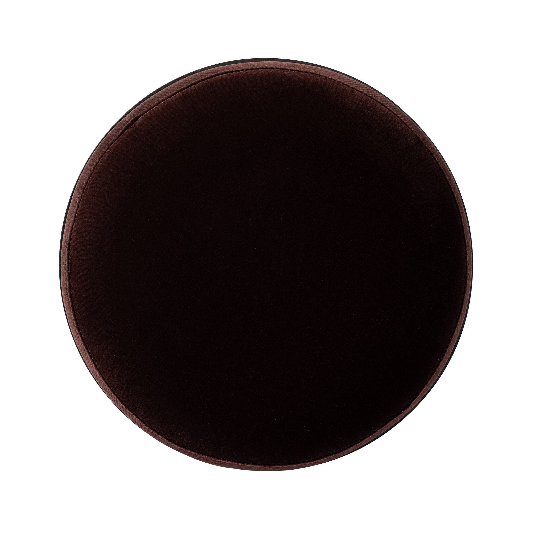 Four Hands Corinne Accent Stool — Surrey Plum-Textured Bronze-Hammered Bronze